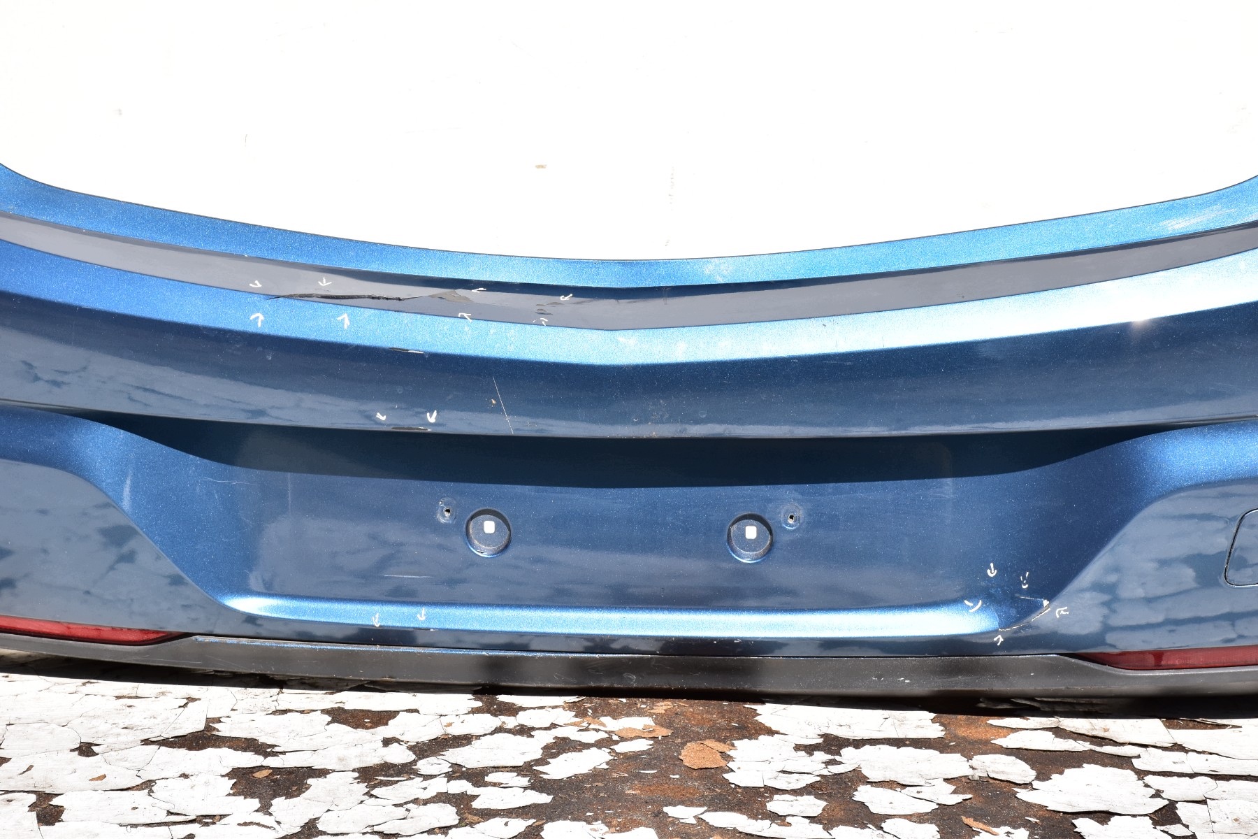 bumper rear part OPEL ASTRA K HATCHBACK 5D 2015-2021 Kod lakieru: 22S