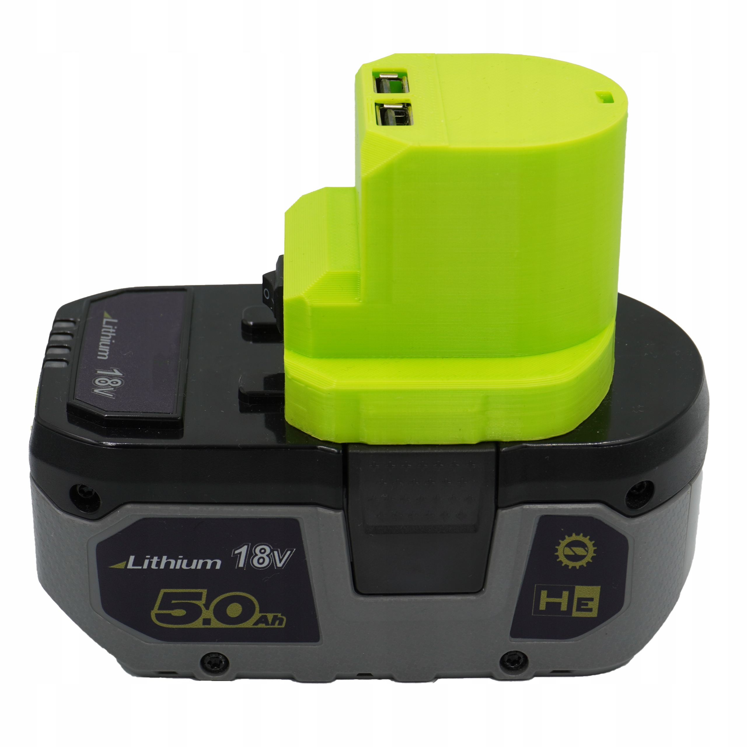 RYOBI ŁADOWARKA USB 5V Ryobi ONE+ ADAPTER POWERBANK Model USB BYELLOW DO RYOBI