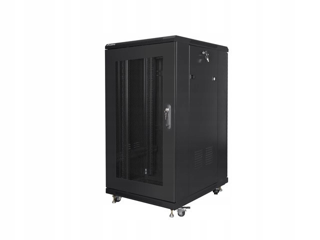 Lanberg Skriňa 19 palcov 22U 600x800 dverí
