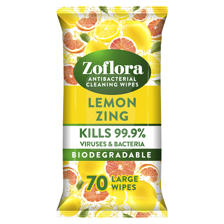 

Zoflora Chusteczki Nawilżane 70szt Lemon Zing