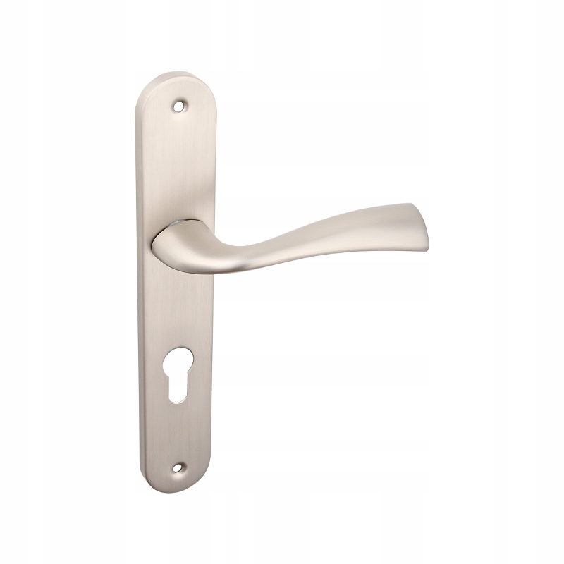 

Klamka Drzwi Wewnętrznych Satyna Mat Rozst. 72MM