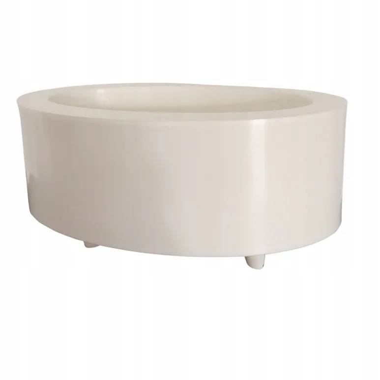 DONICZKA OSŁONKA OWALNA BIAŁA Z POŁYSKIEM DONICA Marka inna