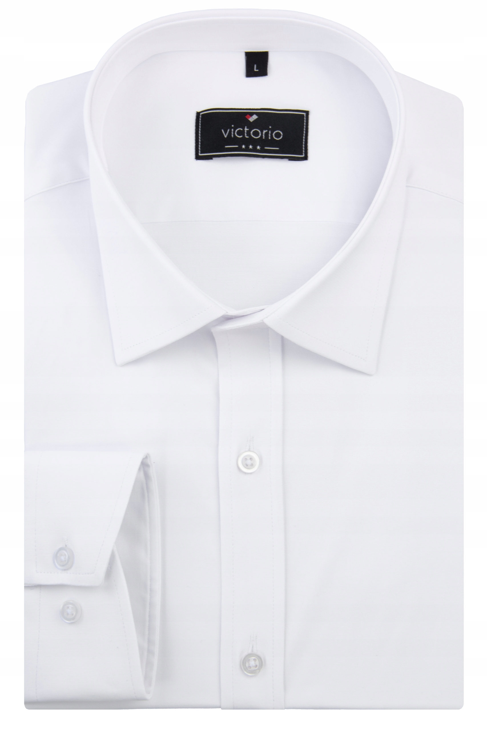 

Biała koszula męska Victorio classic XL