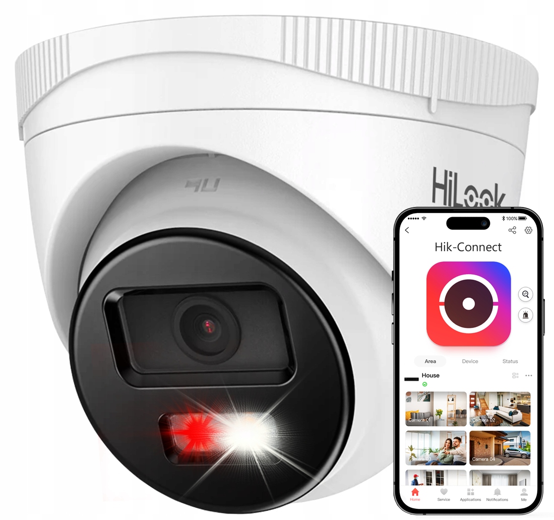 Ip kamera Hikvision IPC-T260HA-LU 6 Mpx Hybrid Light 2.8 mm PoE