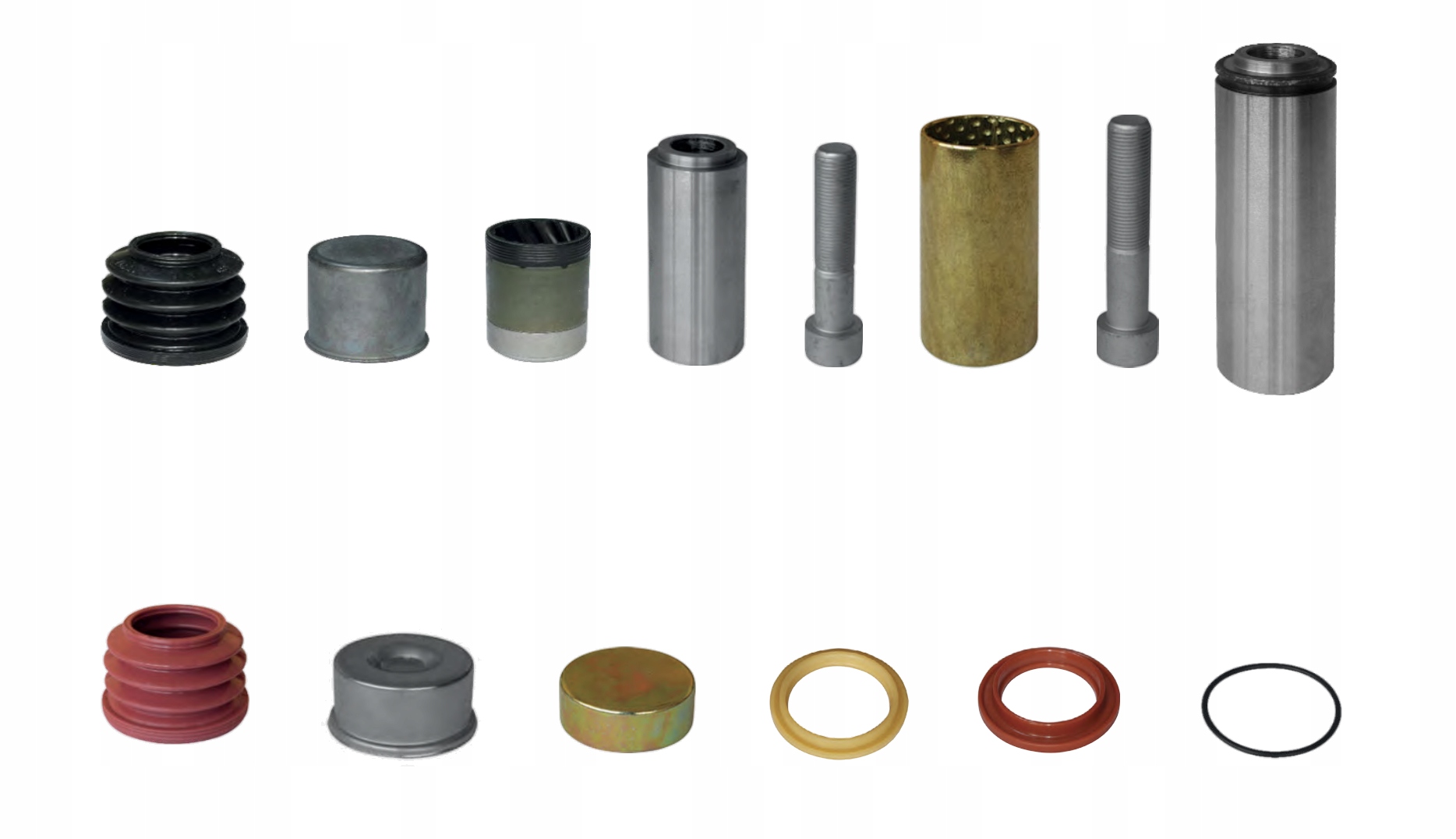 ZESTAW NAPRAWCZY ZACISKU HAMULCA KNORR SB7,SN7, PROWADNICE K031844K50