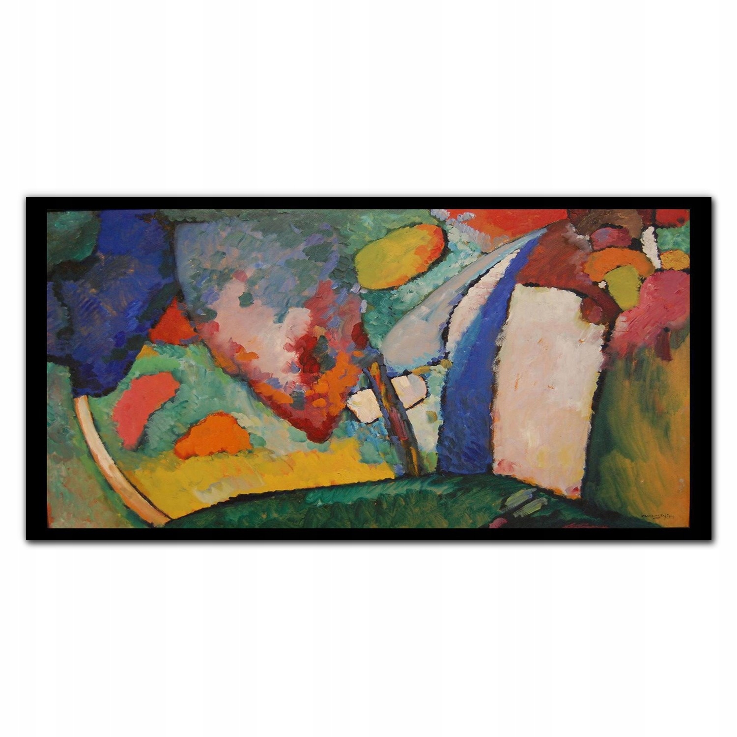 

Fotoobraz akryl wiszący 120x60 Wodospad Kandinsky