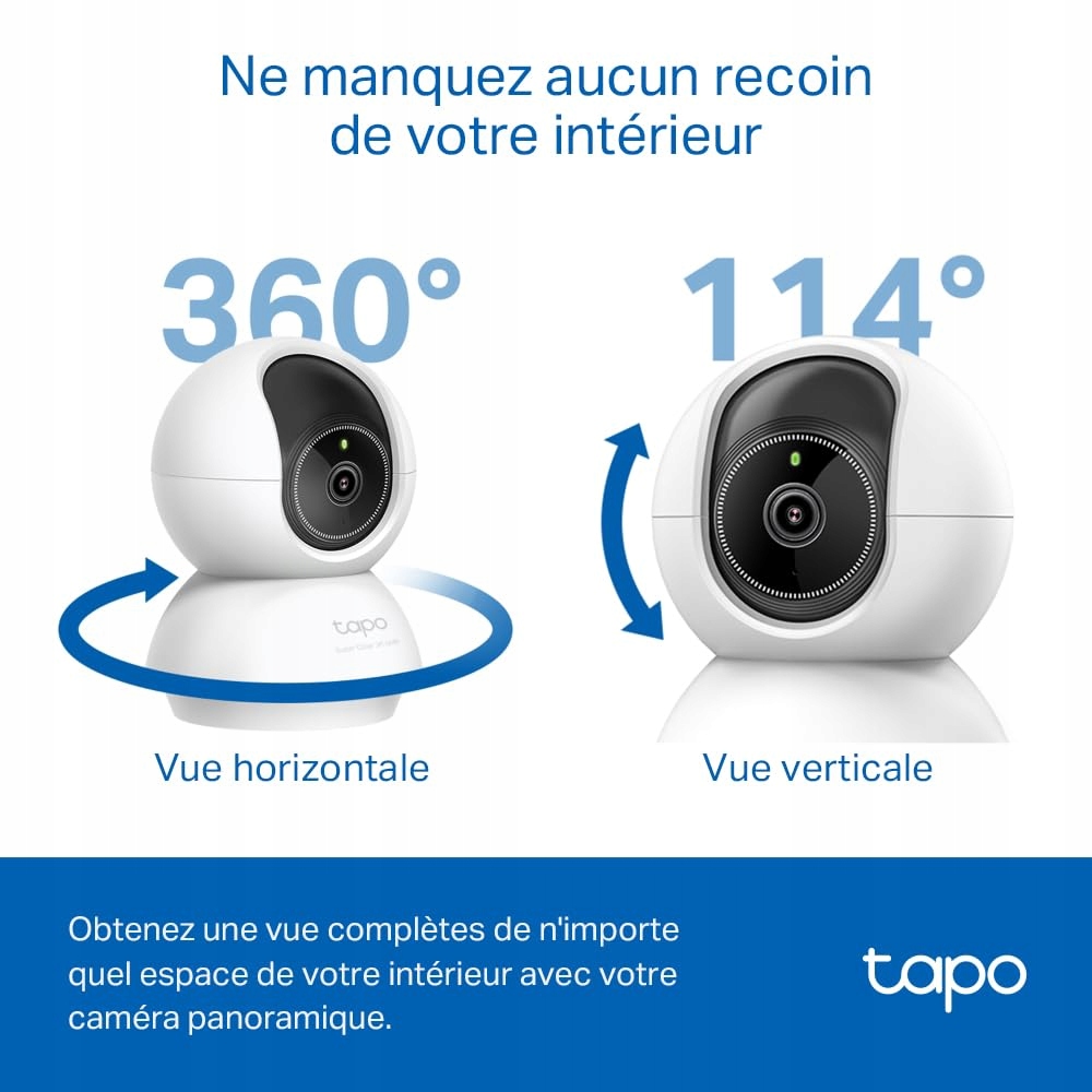 TAPO C230 3K 5MP 360° WiFi Kamera AI Nocny Tryb Audio Alexa — miniatura 4
