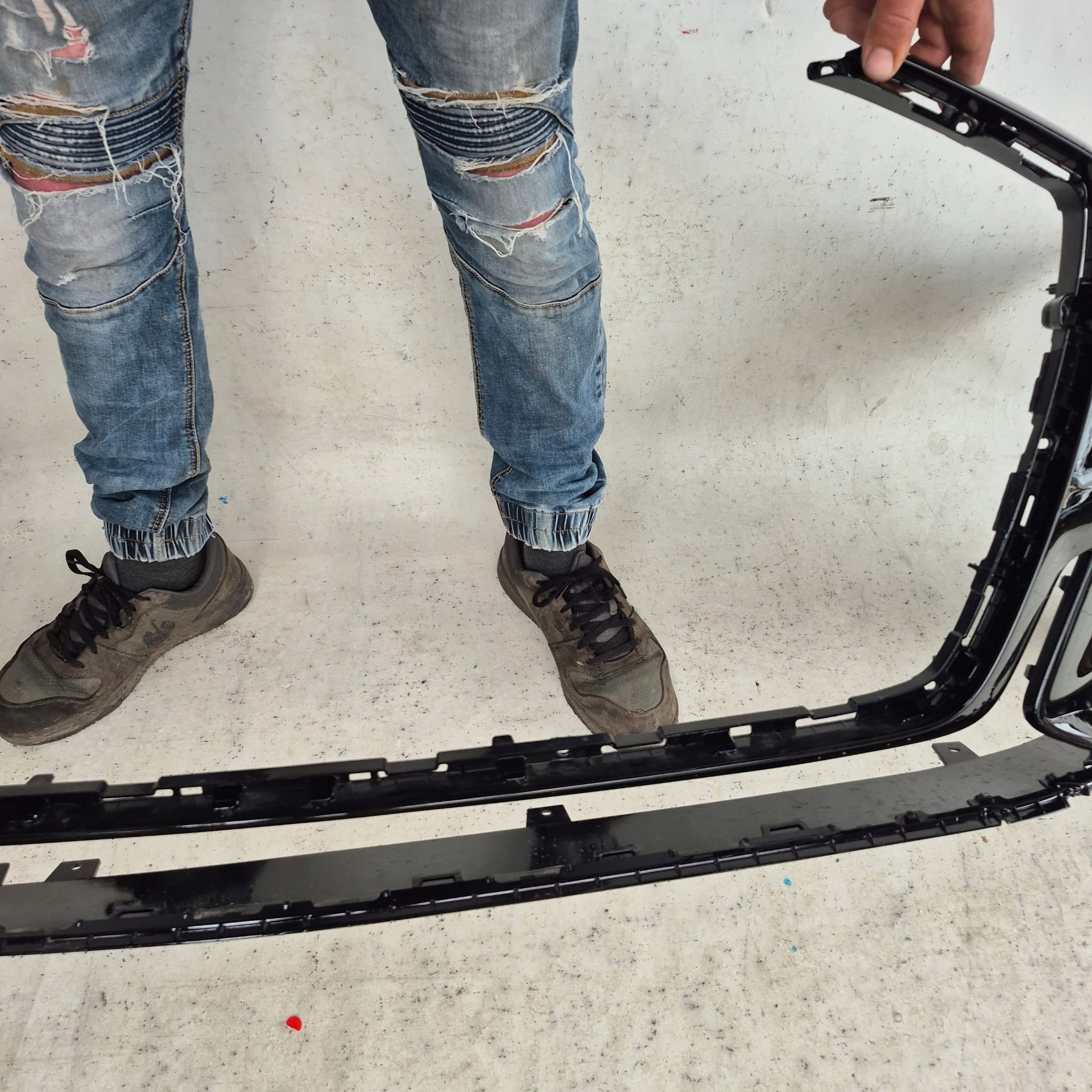 AUDI S6 C8 4K 18-> bumper front front washer PDC
