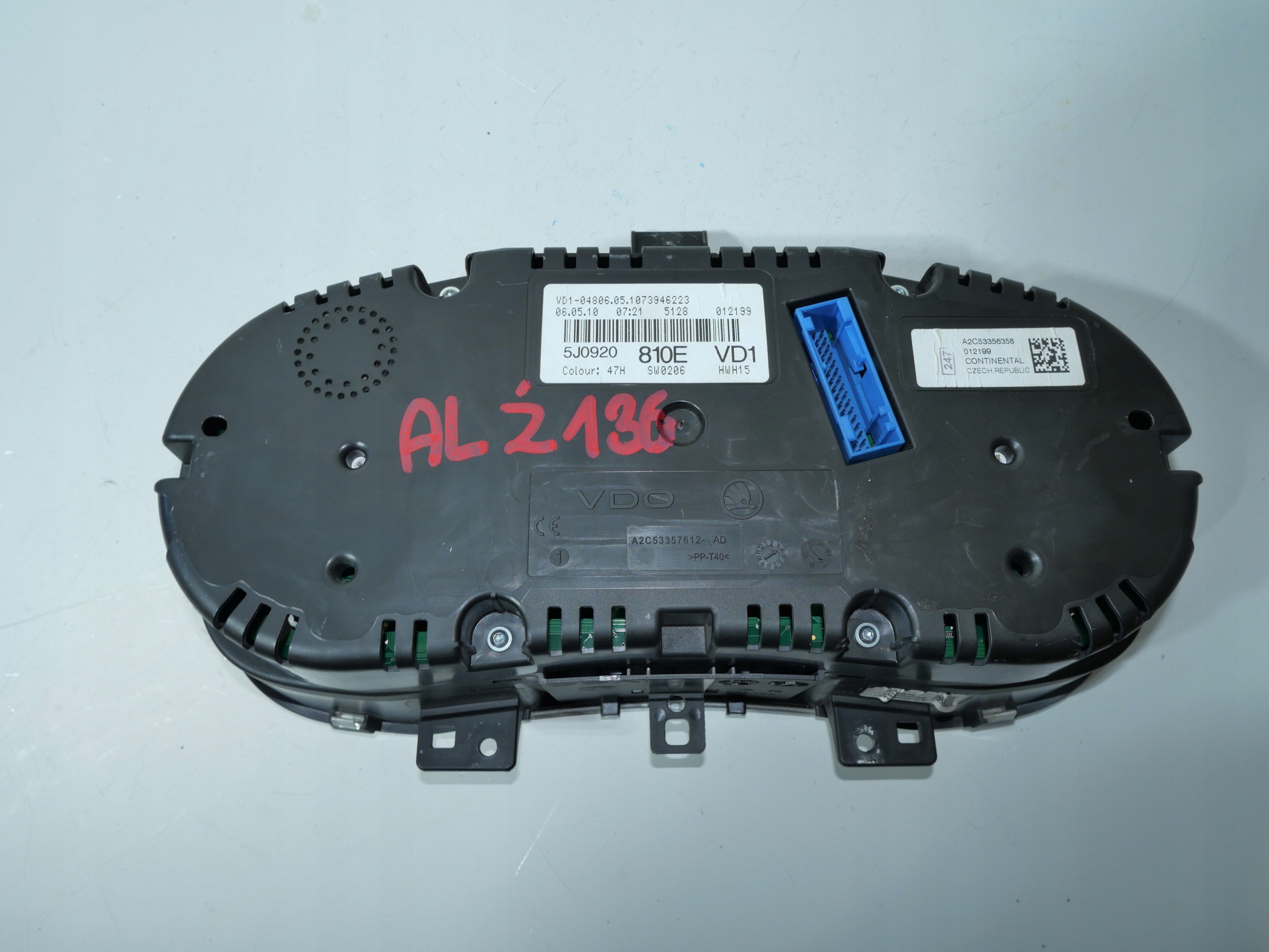 SKODA FABIA II LIFT dials dials 5J0920810E
