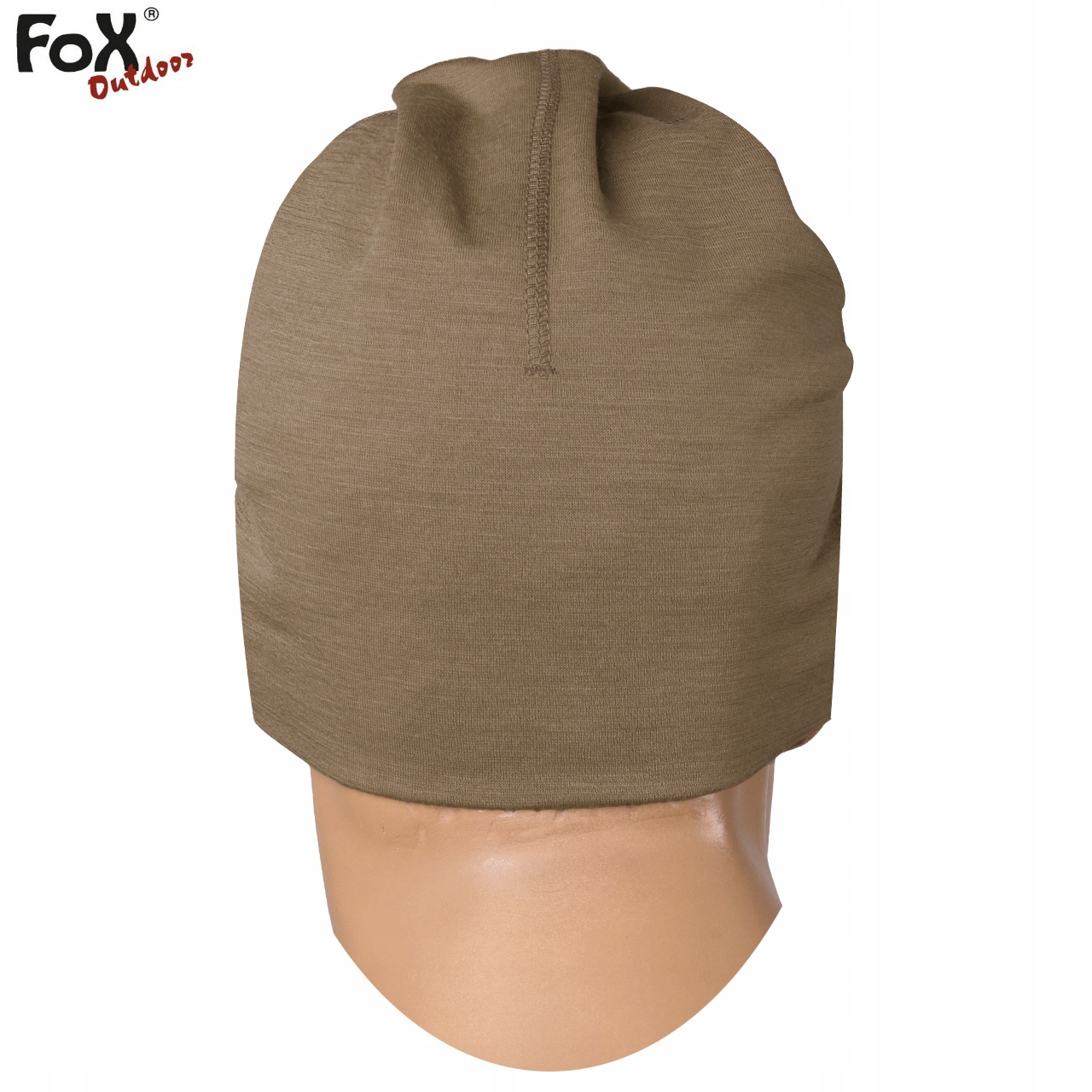 CZAPKA TERMOAKTYWNA SPORTOWA WEŁNA MERINO COYOTE Marka Fox