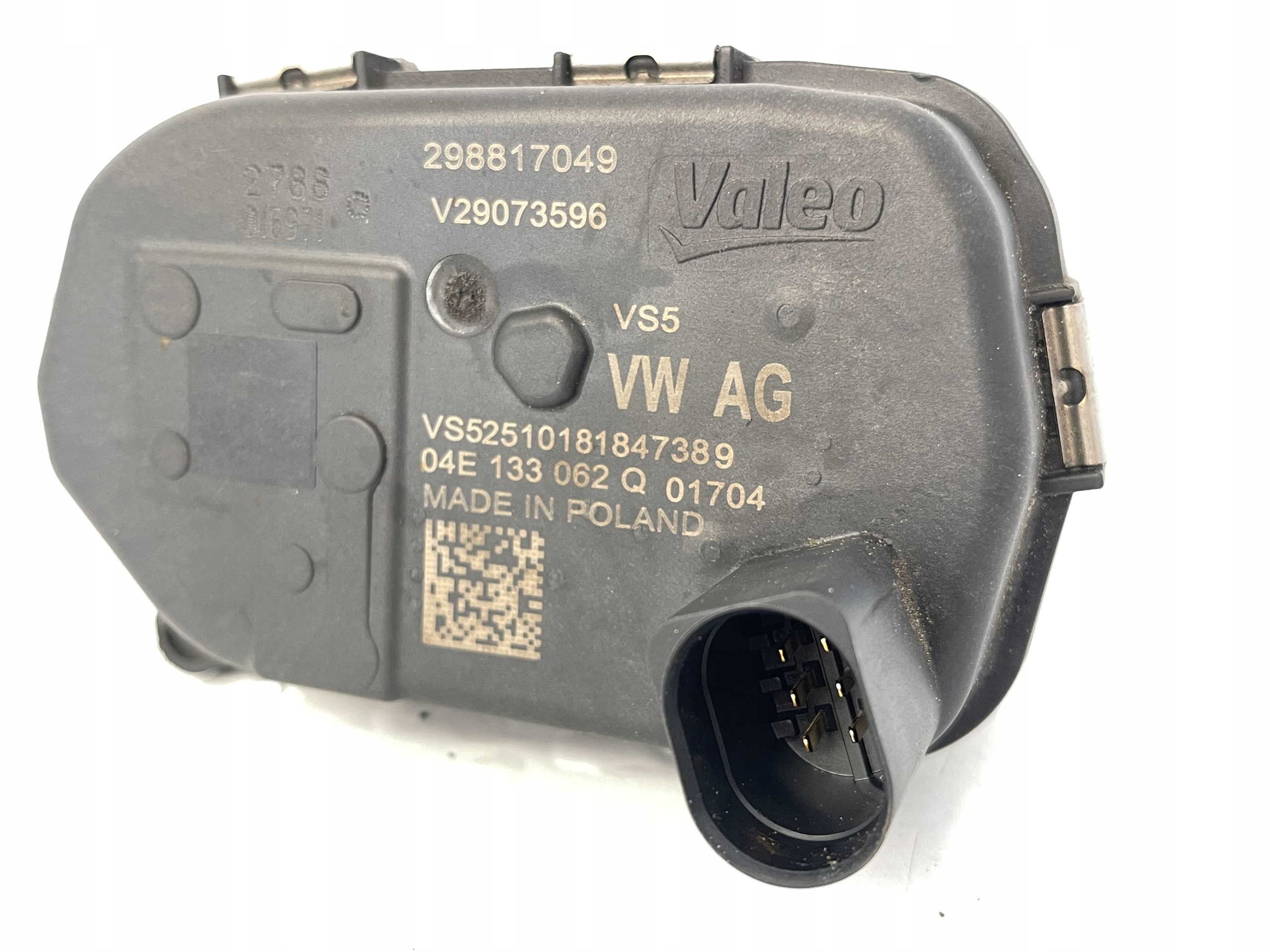 throttle flap 1.5TSI VW GOLF VII 04E133062Q