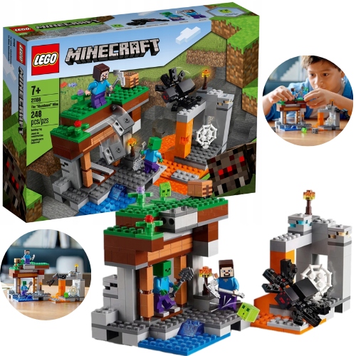 

Lego Maincraft 21166 Opuszczona Kopalnia Zombie