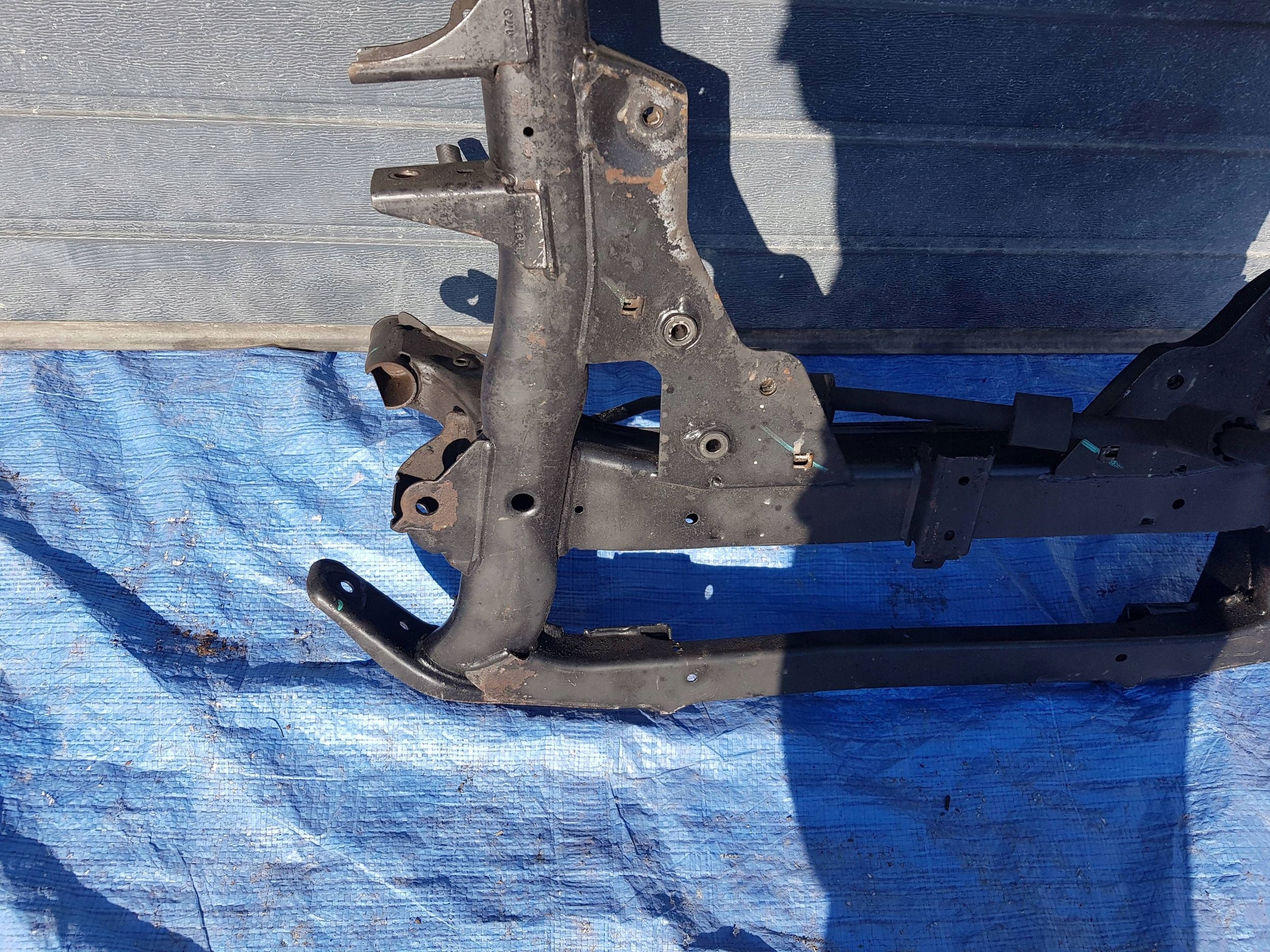 axle beam front axle beam subframe of the engine front BMW X5 E70 X6 E71