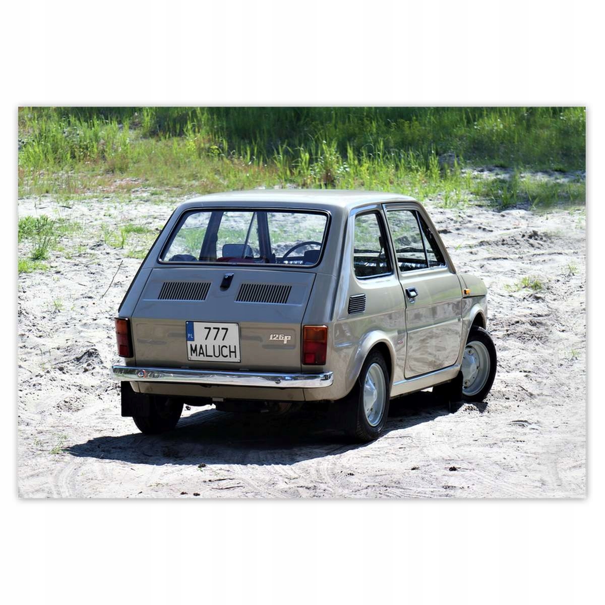 Fototapety 368x254 Maluch Fiat 126p Maluszek