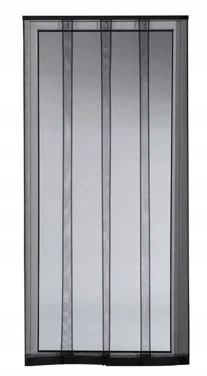 MOSKITIERA KURTYNA LISTWOWA LAMELOWA DRZWIOWA DRZWI BALKON ANTRACYT 220x100