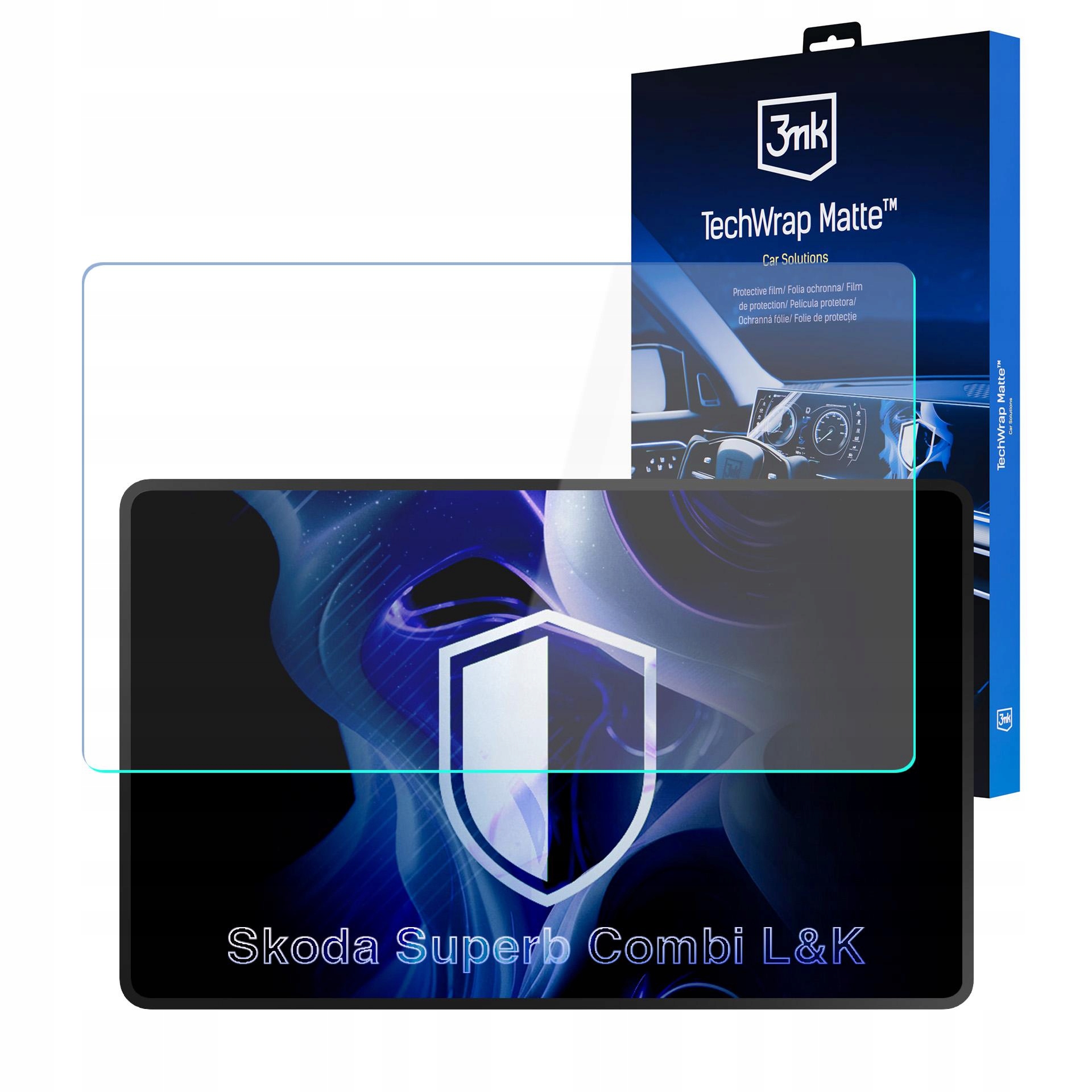 Fólie Škoda Superb Combi L&k- 3mk TechWrap Matte Center Display L