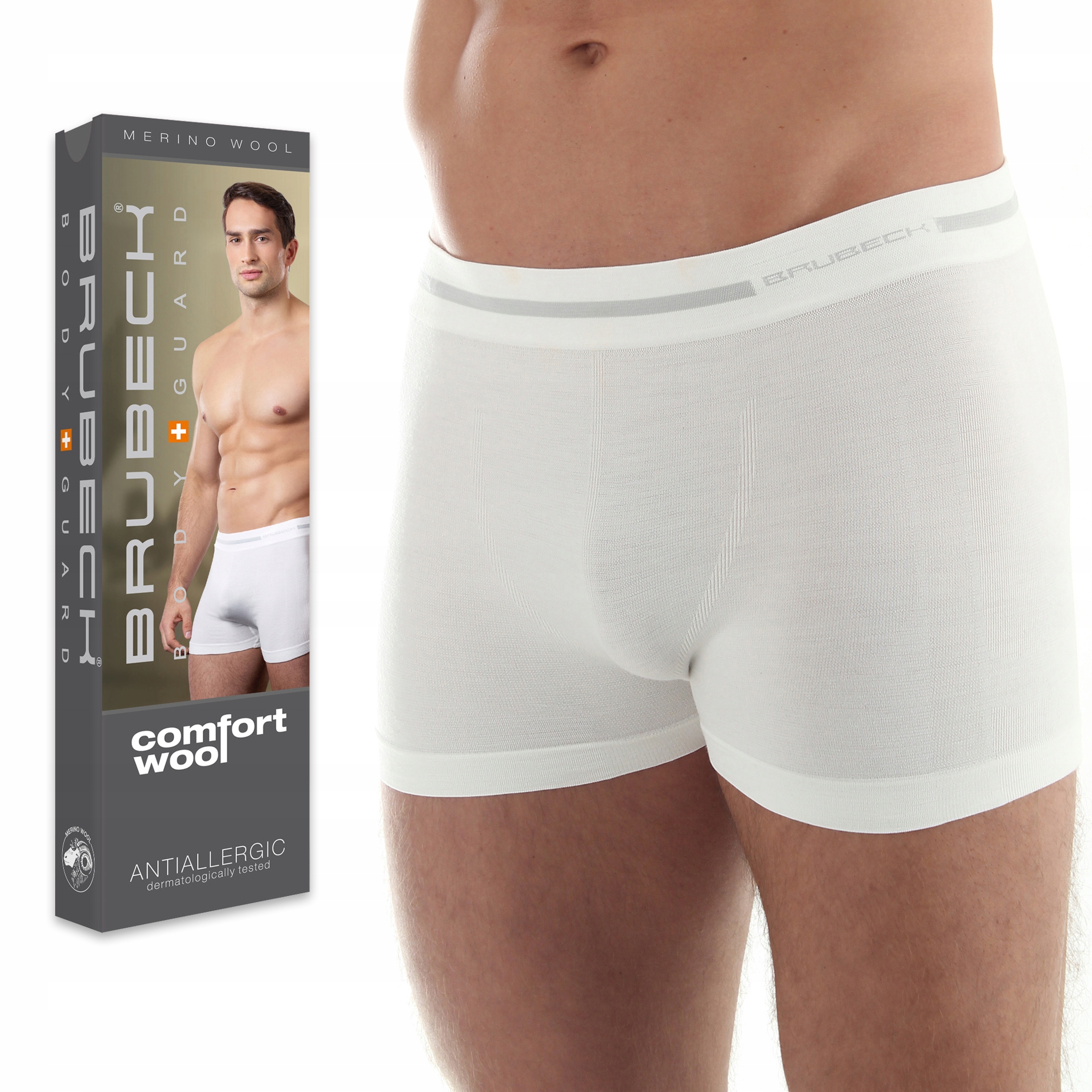 

Brubeck BX10430 bokserki męskie Wełniane - XXL