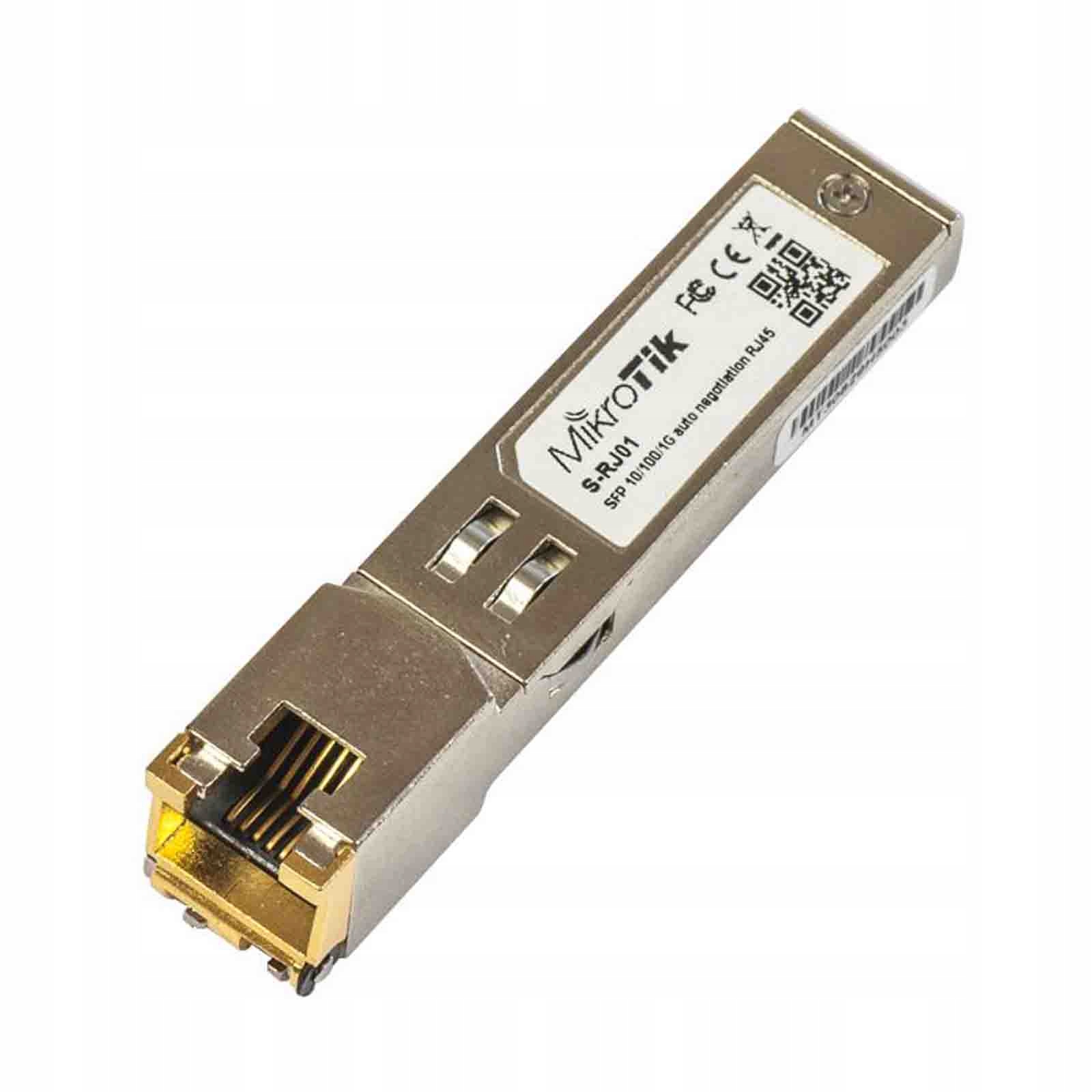 

MikroTik Sfp S-RJ01, Copper RJ-45 10/100/1000