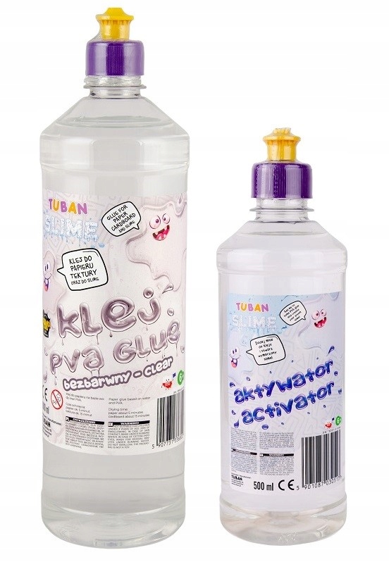 

Tuban Zestaw Klej 1l Aktywator 500ml Slime Gluty