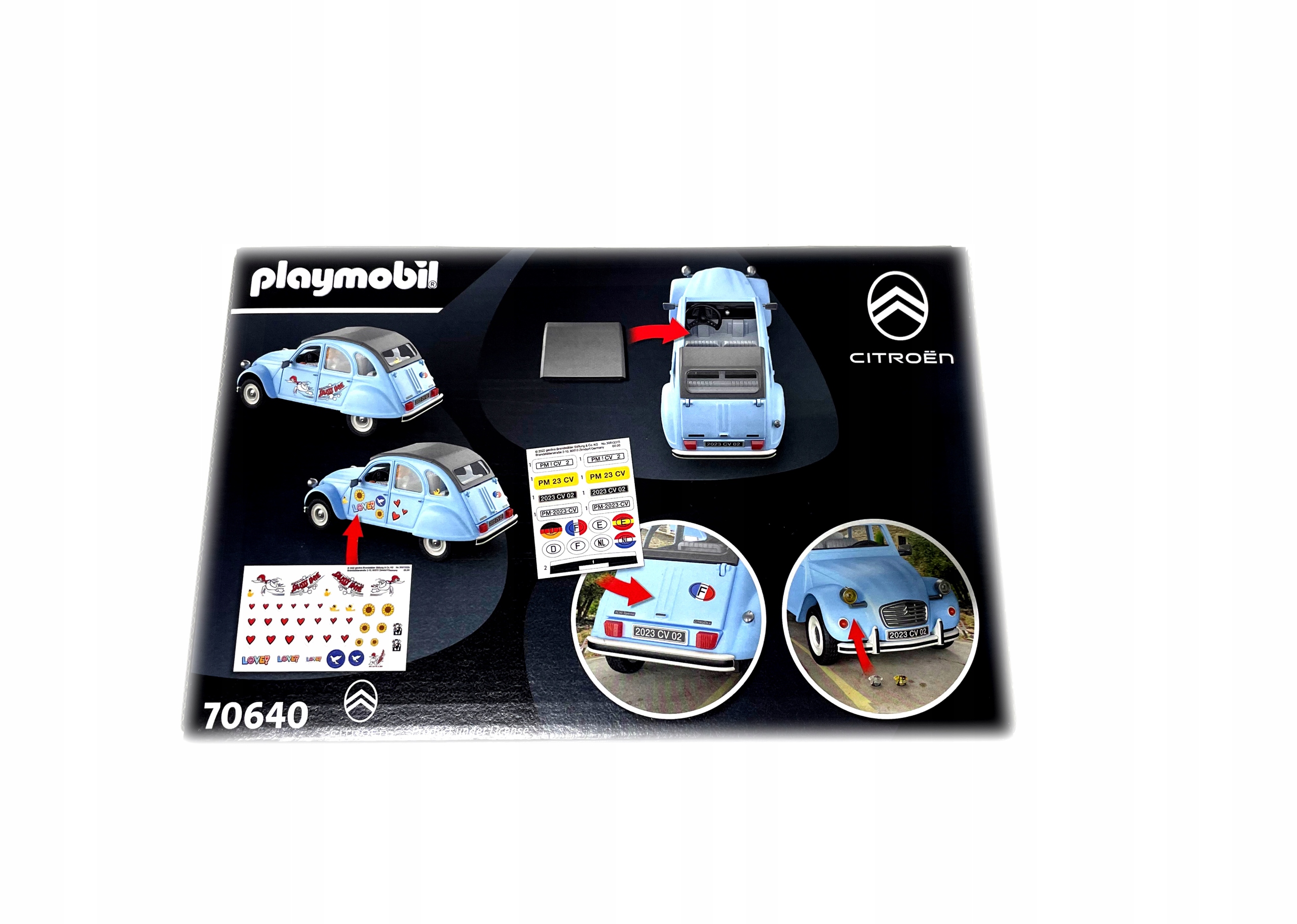 KLOCKI CITROEN 2CV OE Producent Citroen OE