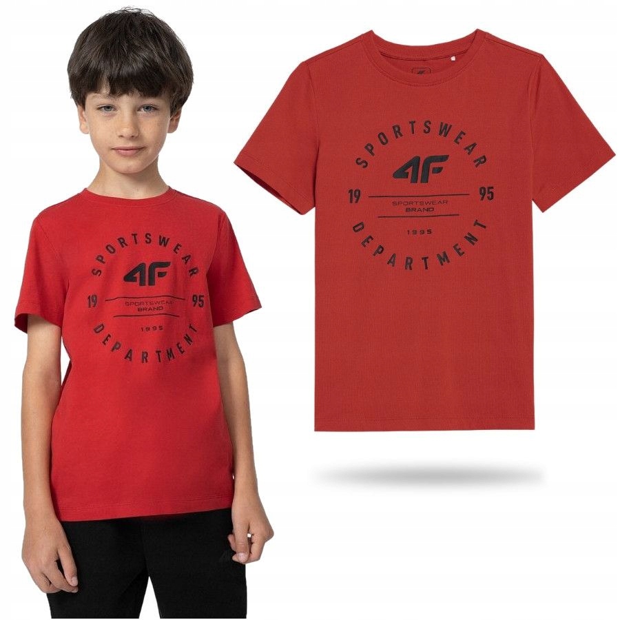 

Koszulka Chłopięca 4F Dziecięca Koszulka T-shirt