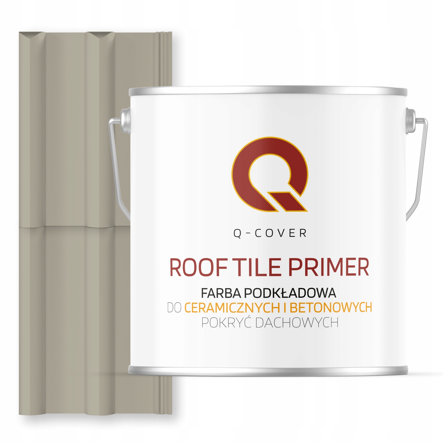 Podkladová Farba Na Keramickú Strechu Šedá Béžová Ral 7032 Mat 5 L