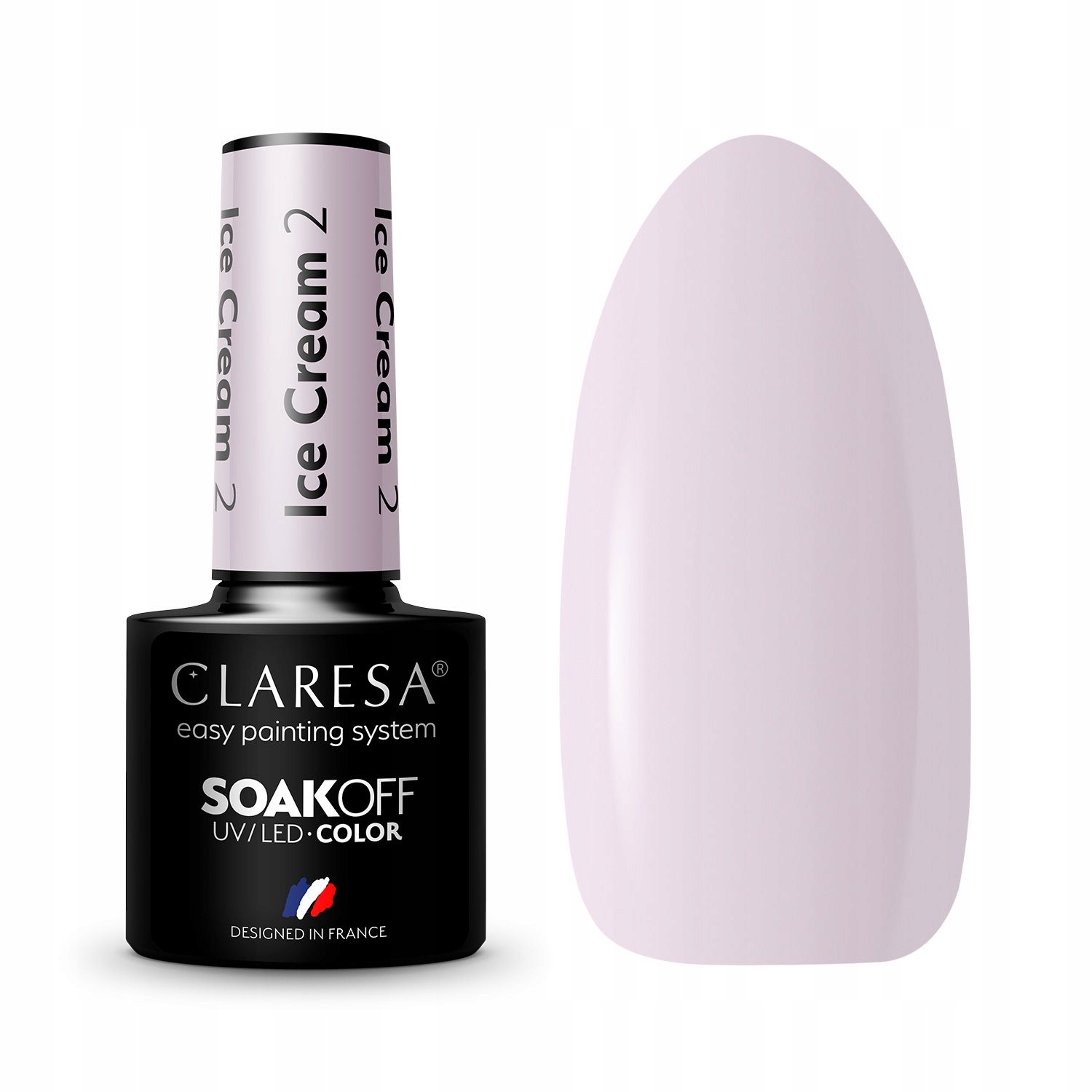 

Claresa Ice Cream 2 Lakier Hybrydowy 5G