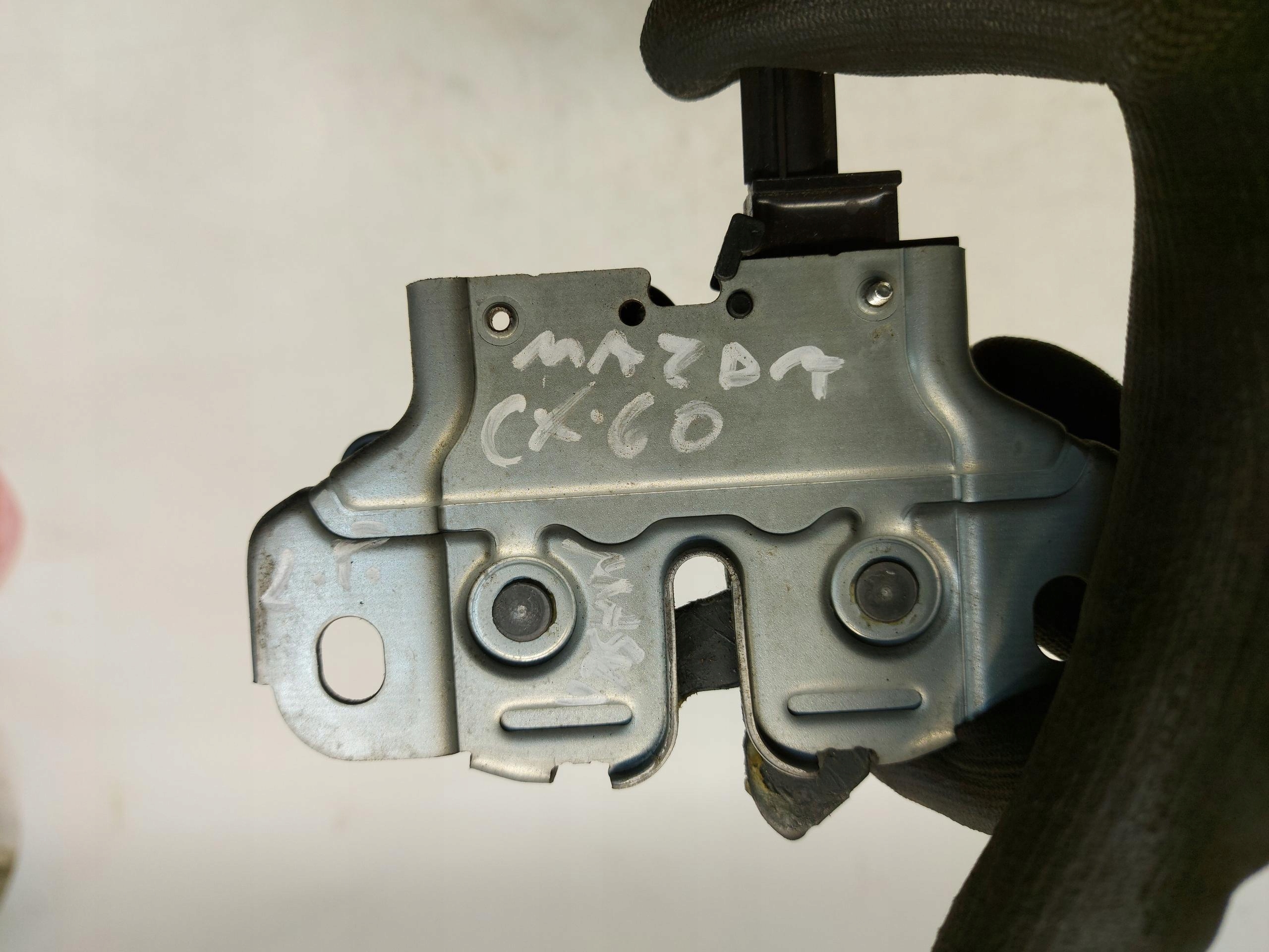 Mazda CX60 PHEV bonnet latch lock left front