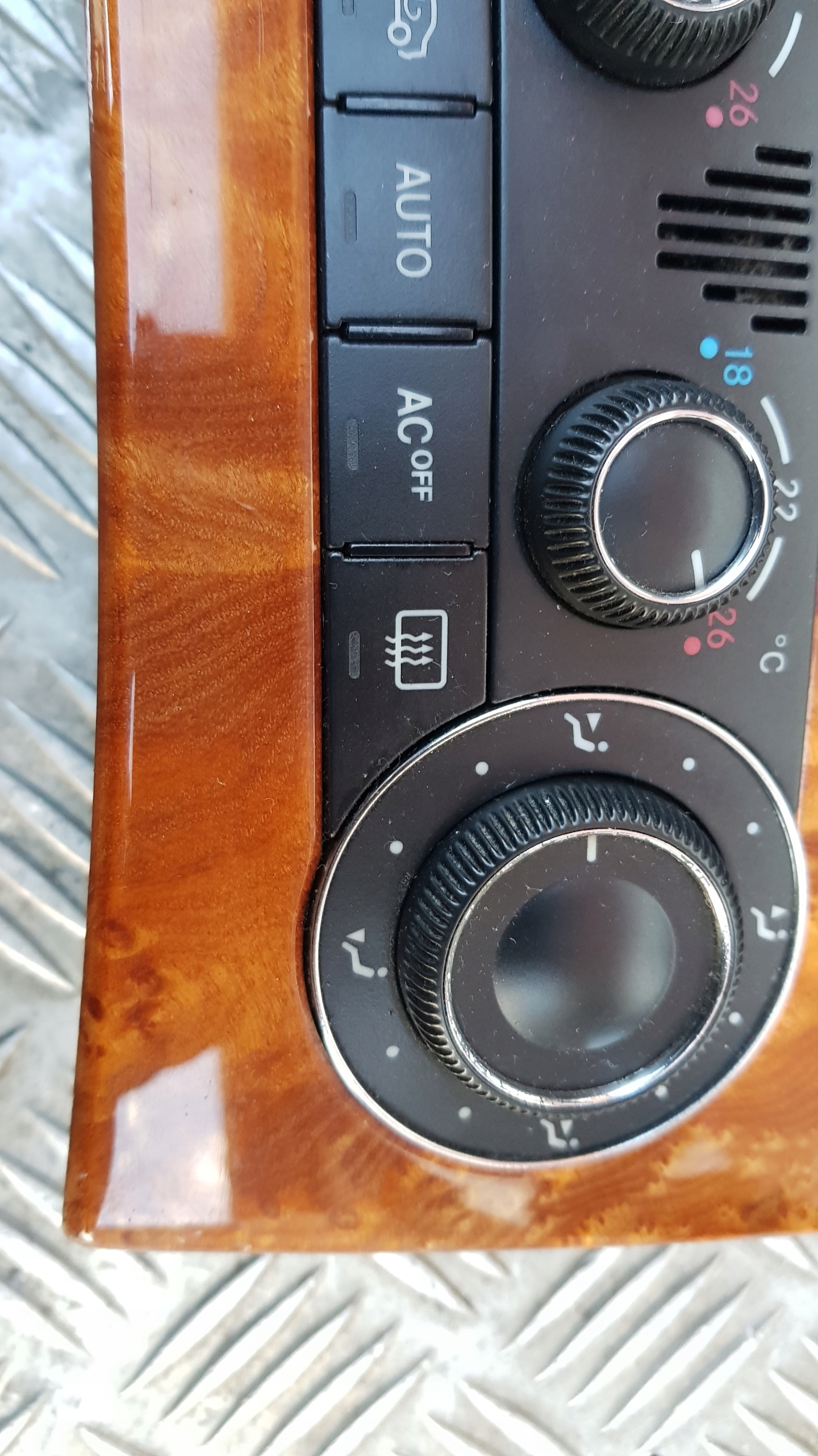 MERCEDES W203 Schalter PANEL des lüfters