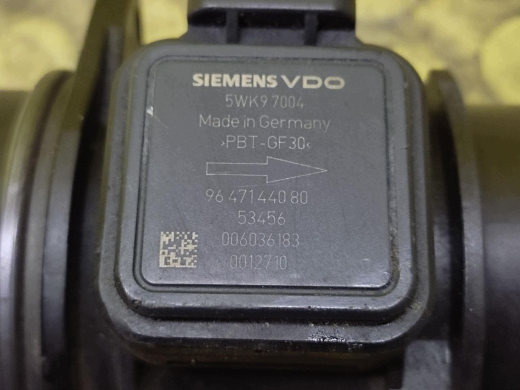 CITROEN C3 luftmassenmesser 9647144080