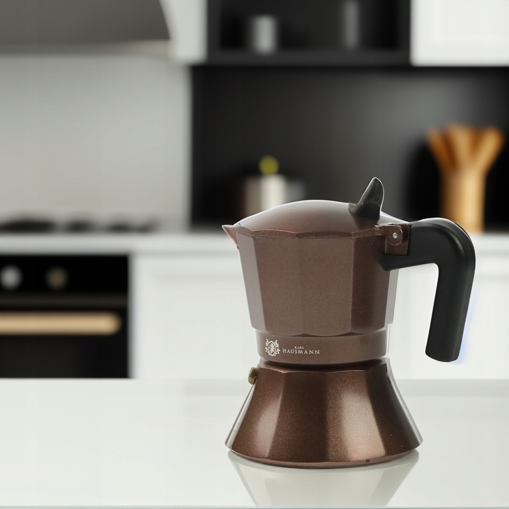 KAWIARKA ALUMINIOWA ZAPARZACZ DO KAWY KAFIETERKA WŁOSKA MOKA NA 9 KAWY