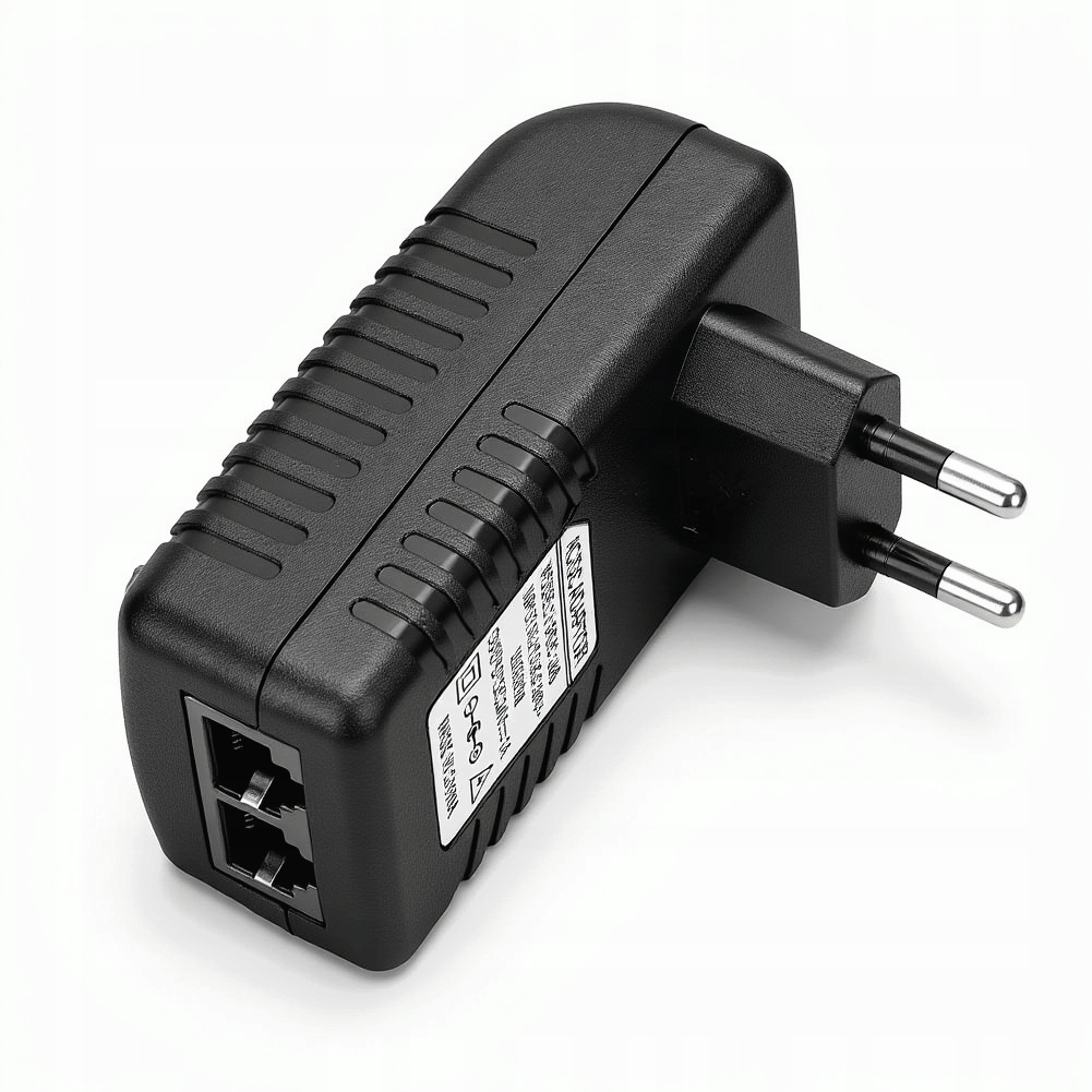 Zasilacz PoE Injector SMLIGHT 48V 0.5A 24W Pasywny do adapterów SLZB kamer