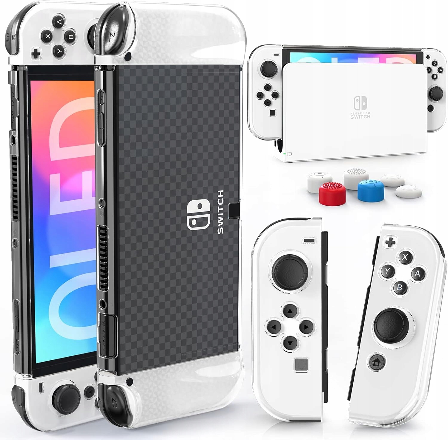 HEYSTOP Switch OLED Case Dockable PC obudowa ochronna z uchwytem etui