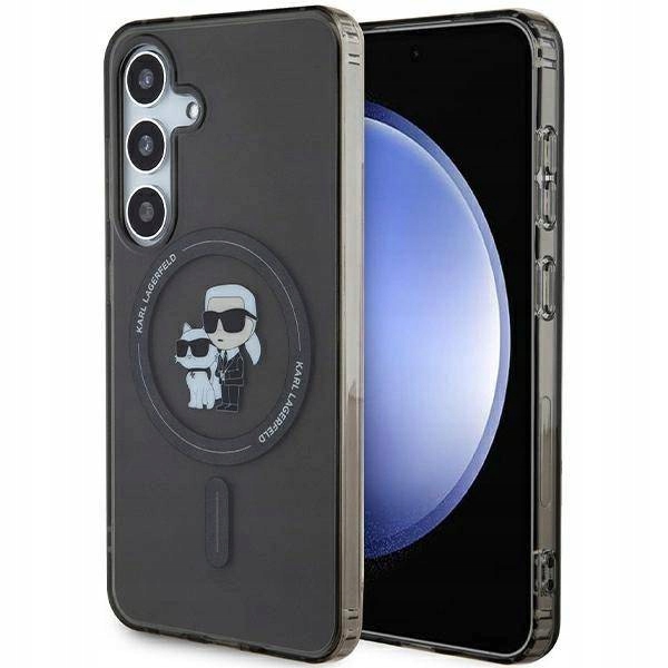 Pouzdro Karl Lagerfeld Iml Karl&choupette pro MagSafe pro Samsung Galaxy S24