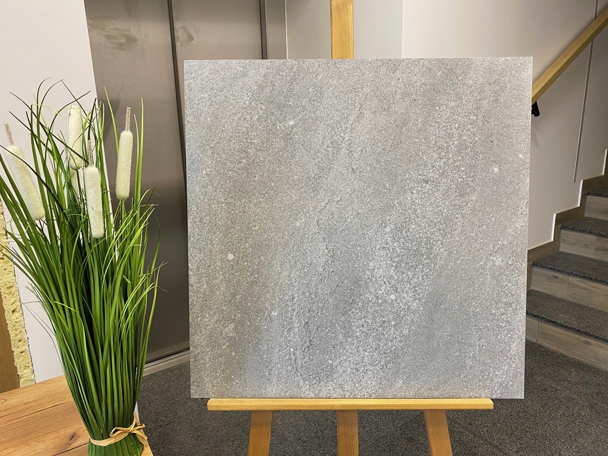 Gres płytka 60x60 kamień skałka Home Design Silver Typ gres