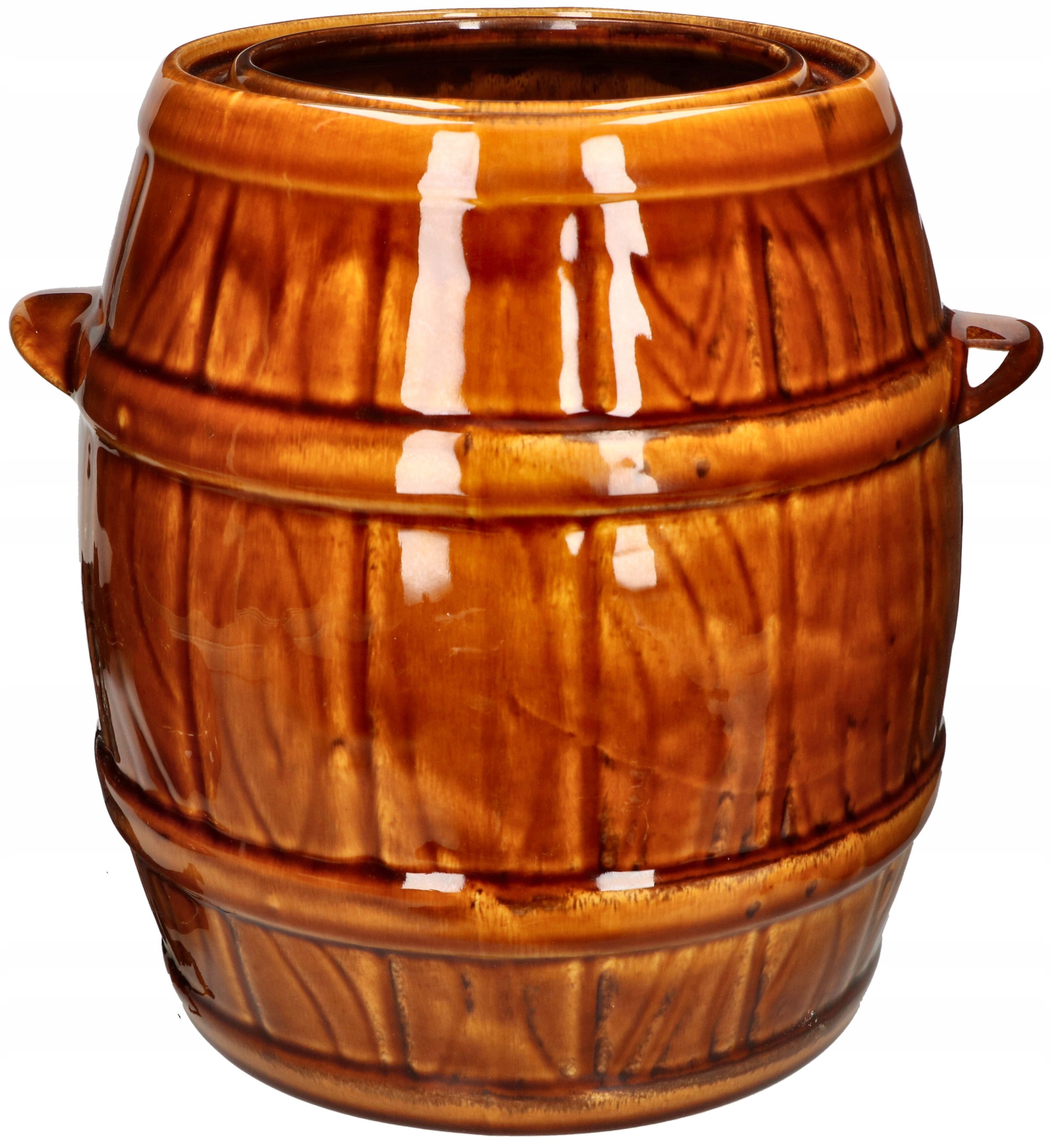 BECZKA KAMIONKOWA Z KOŁNIERZEM 5L DO KISZENIA Pojemność 5 l