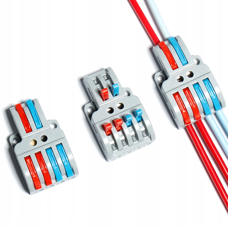 Rychlospojka Průchozí Spojky Plechovky Elektrické kabelové spojky