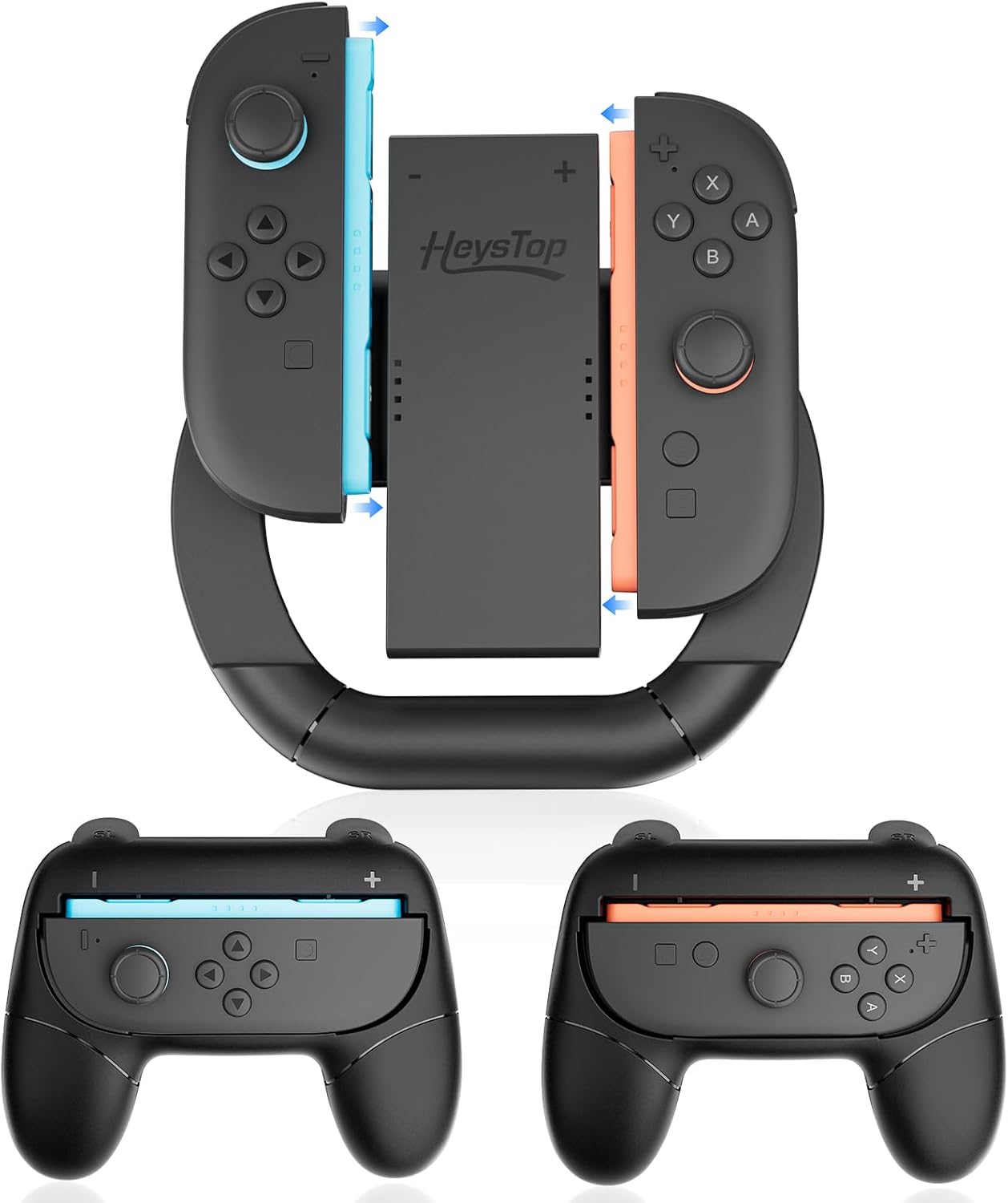 UCHWYT HEYSTOP JOY-CON 3W1 DO NINTENDO SWITCH 2 GAMEPAD + KIEROWNICA