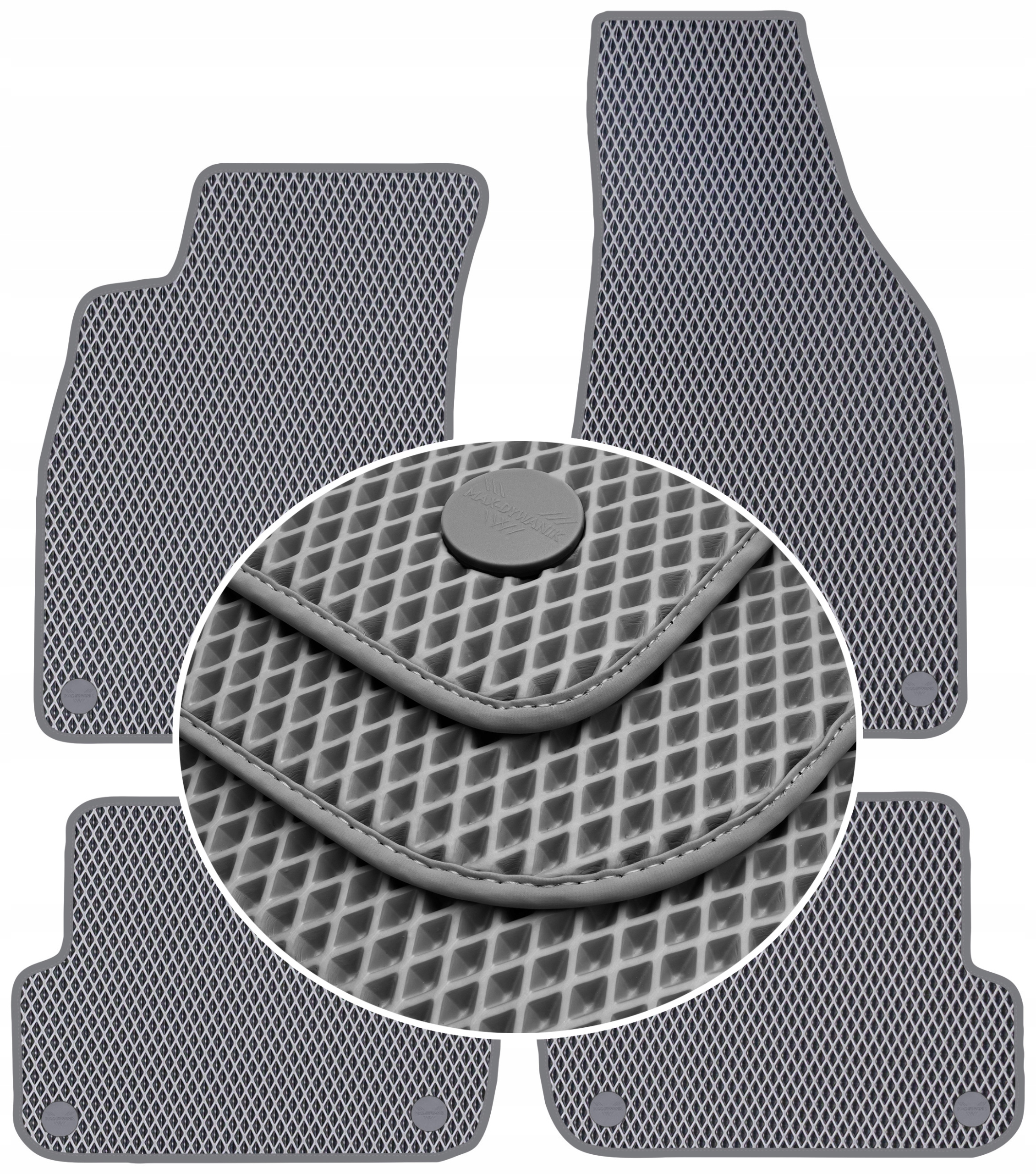 Seat Exeo 2008-2013 Koberce Eternity Šedé