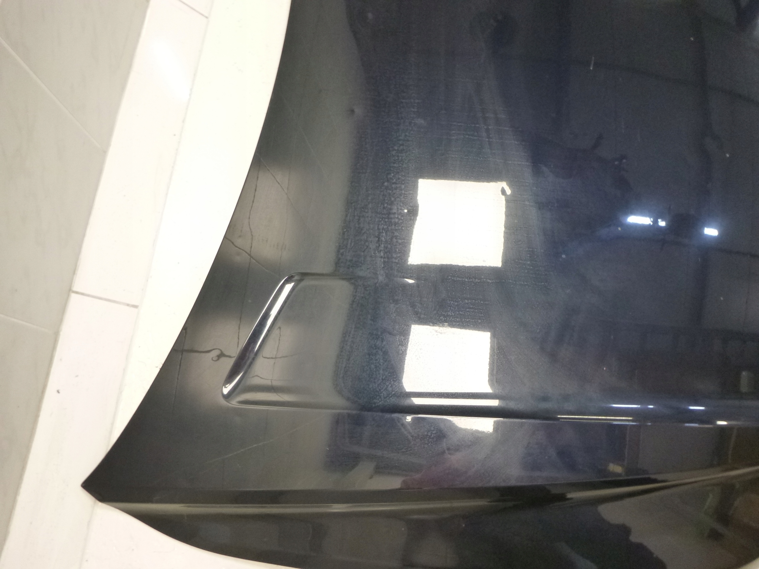 VW TOUAREG III bonnet front ORYG R-line