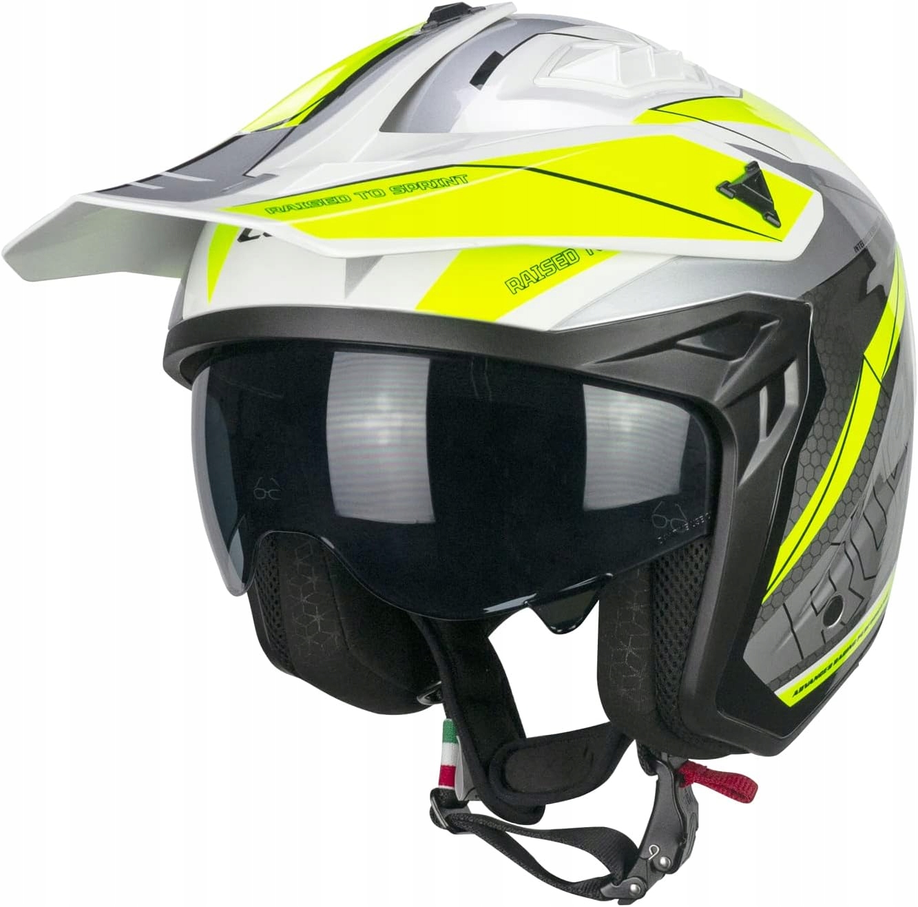 Motocyklová prilba Cgm Jet 155G Rush Dual veľkosť L 59 cm