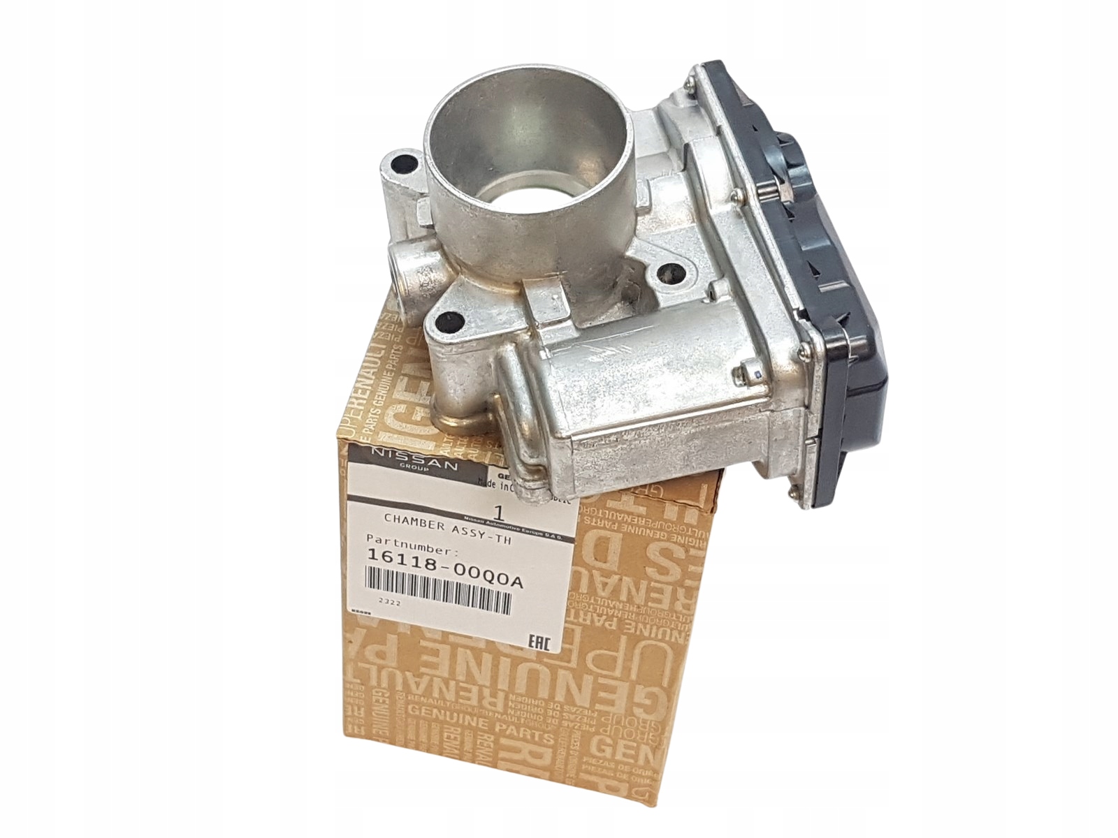 Škrticí Klapka R 1.2 16V D4F 04- 55 MM Org 1611800Q0A