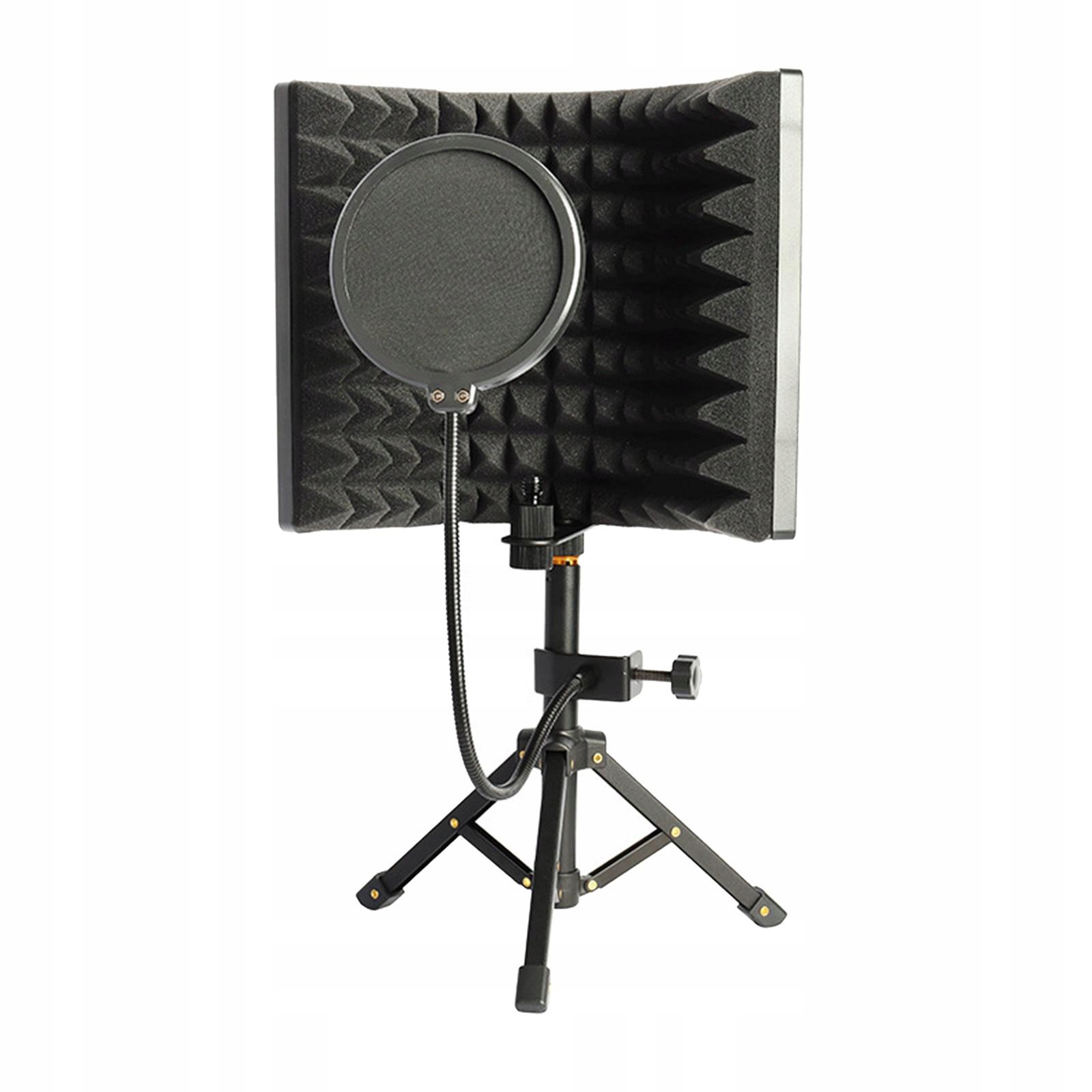 Izolacja mikrofonu do nagrywania ze statywem do Szerokość produktu 1 cm