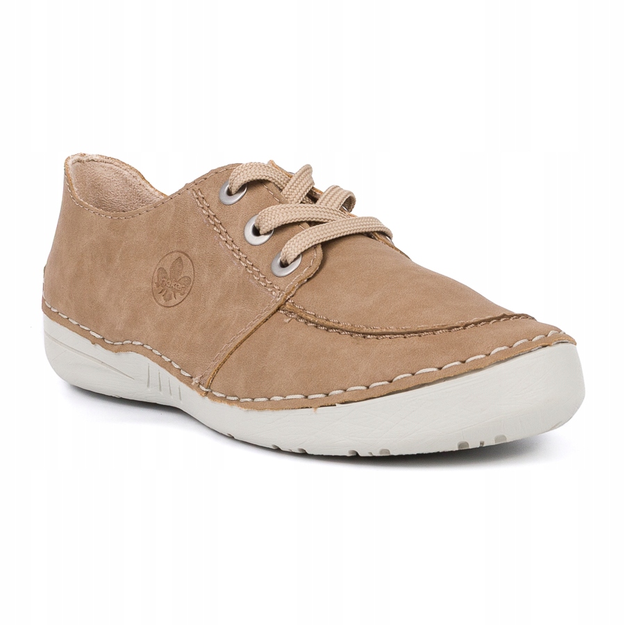 Dámské polobotky Rieker 52545-62 béžové pohodlné šněrovací vel. 39 Sellecti