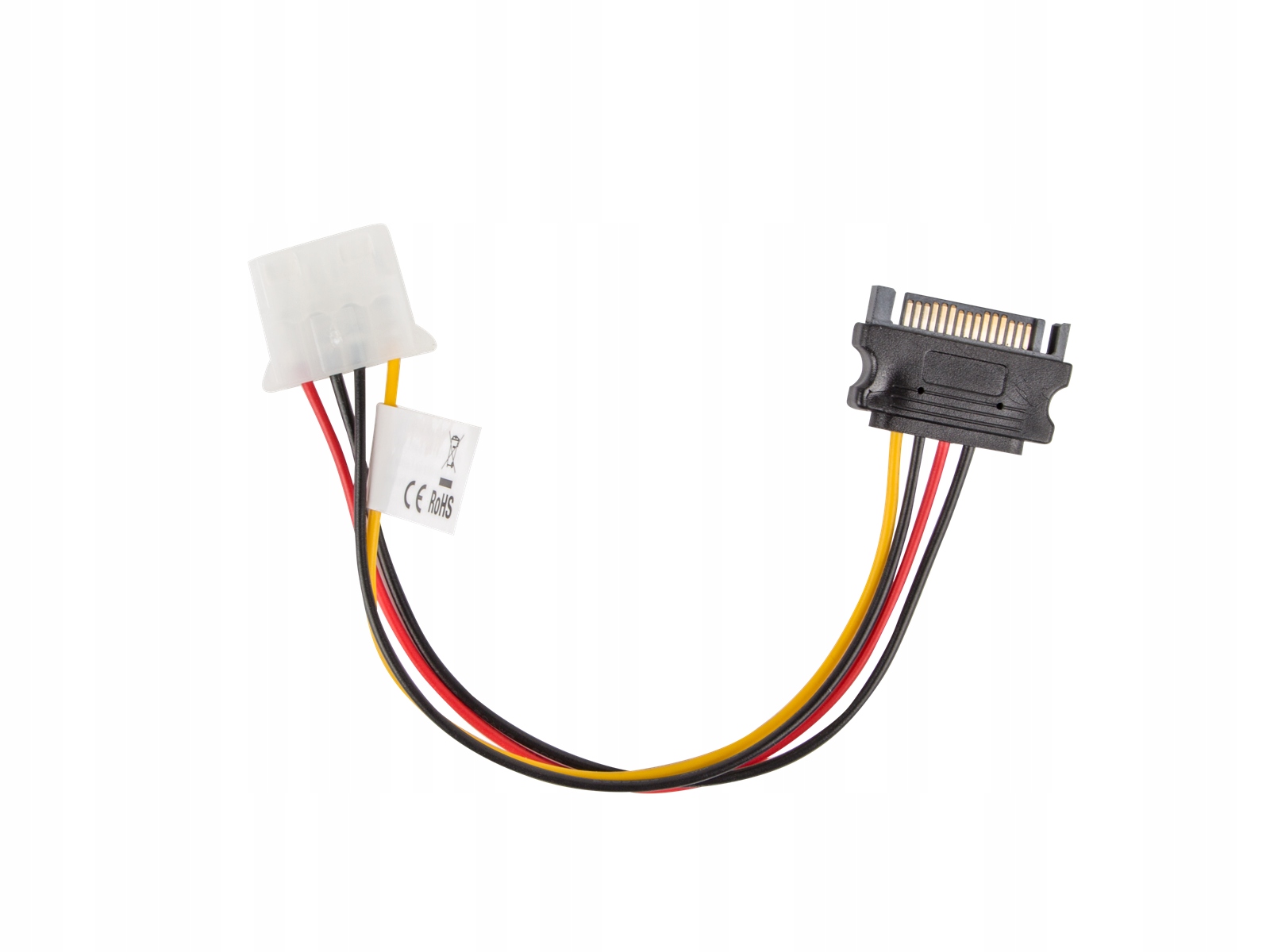 

Kabel Zasilający Wewnętrzny Molex -> Sata 15CM