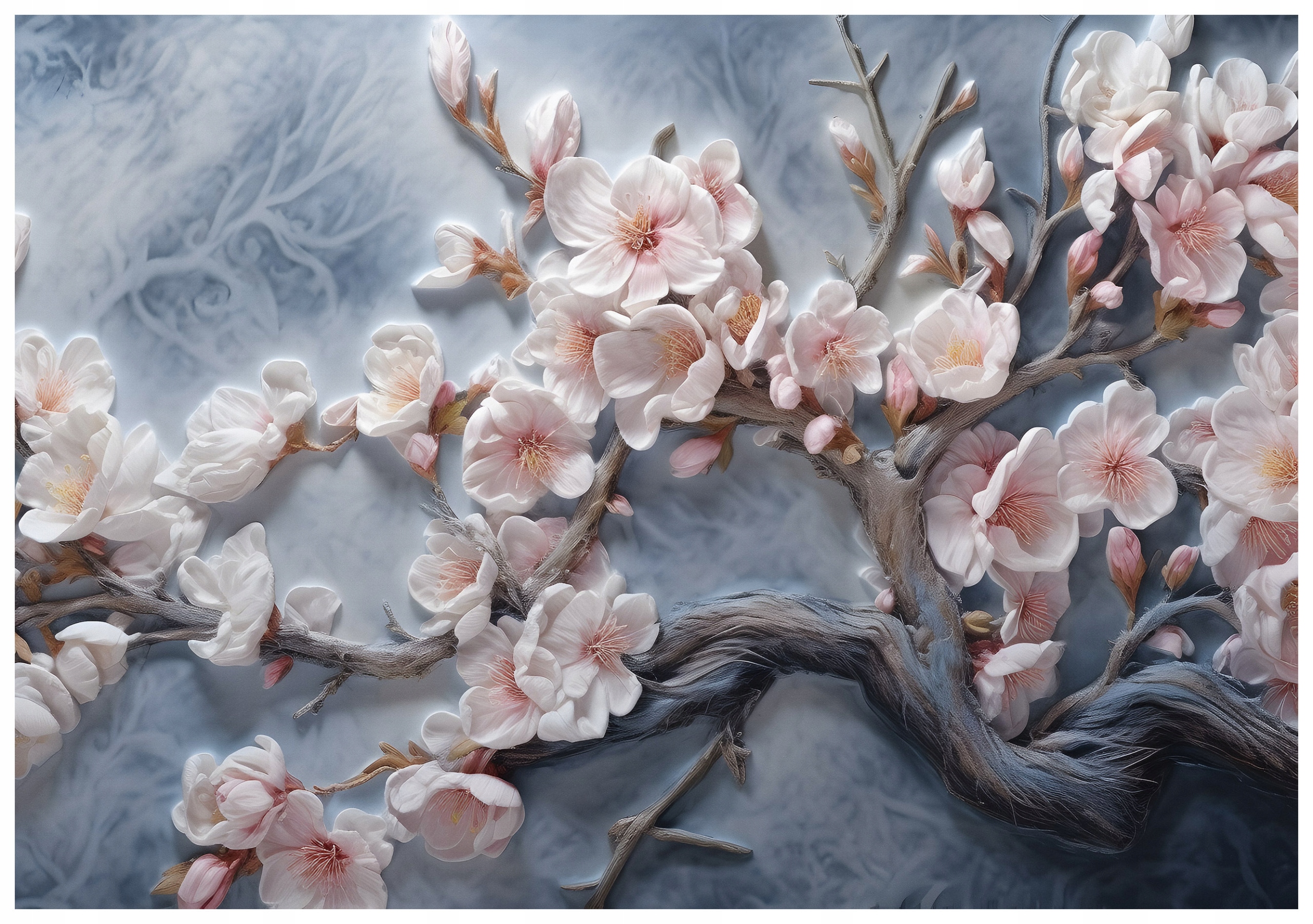 Fototapeta Kvetoucí višeň pastelové barvy vinylová 254x184 lepidlo