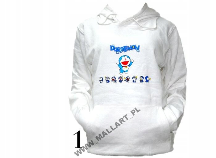 

Bluza Kaptur Doraemon Anime Manga Wzory