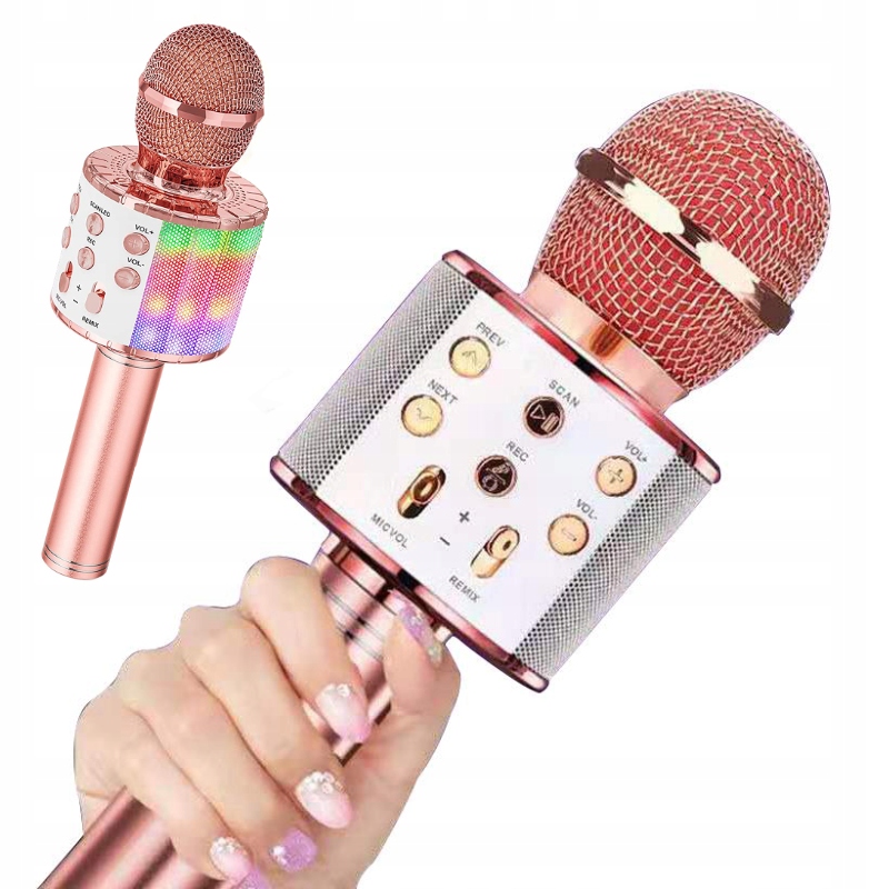 

Mikrofon Bezprzewodowy Karaoke Głośnik Bluetooth