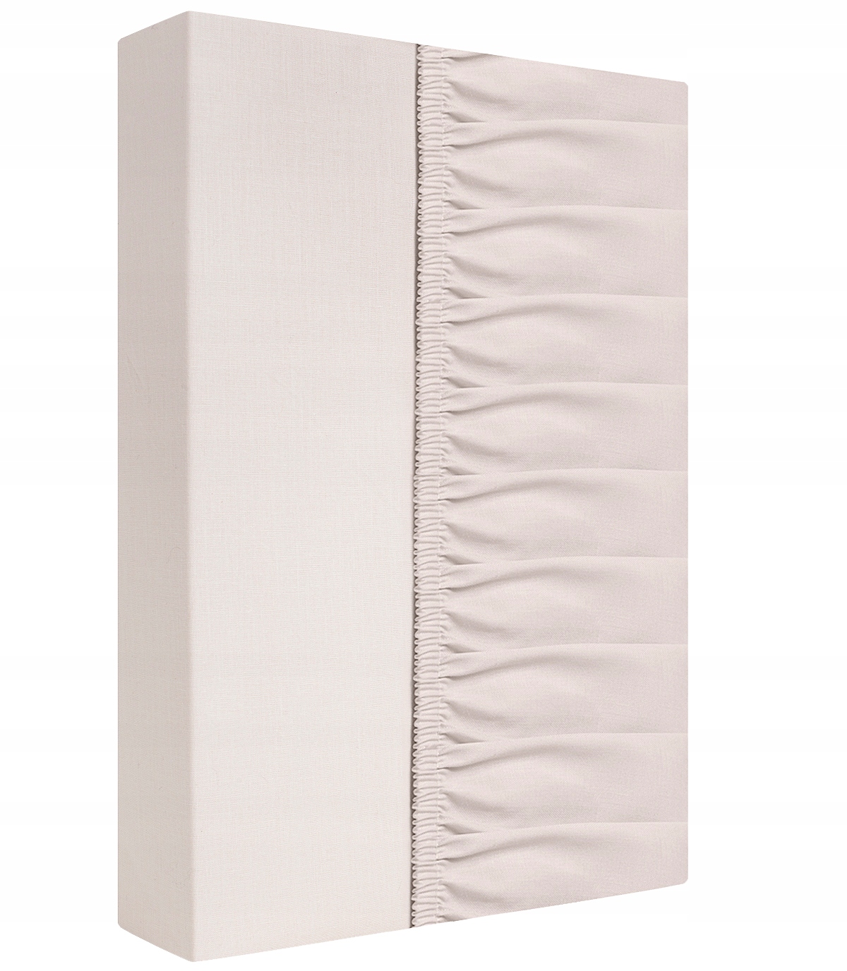 

Prześcieradło bawełniane z gumką 160x200 Ekri