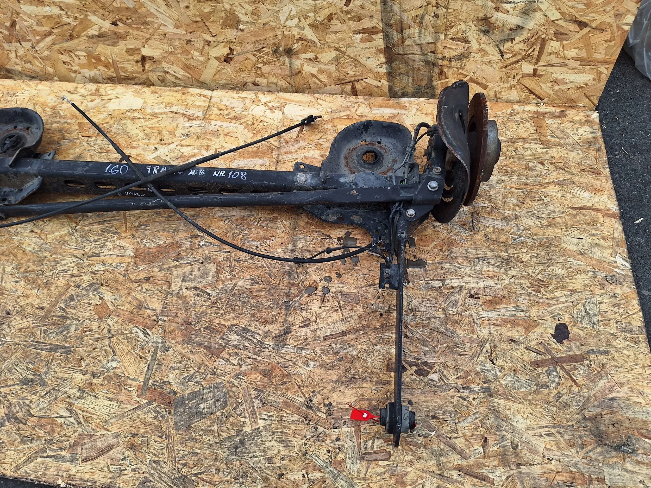 axis rear part RENAULT TRAFIC III OPEL VIVARO B TALENTO 14